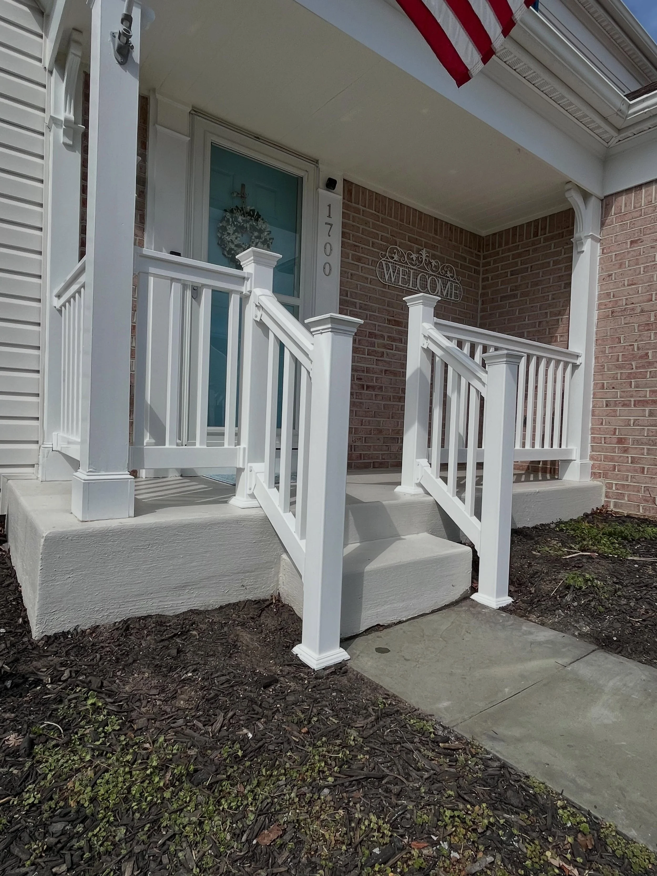 Summer is coming and there&rsquo;s nothing like a brand new front porch to enjoy the summer sunsets on 🌅 inquire now for a quote on all summer projects 
#frontporch #homeimprovement #baltimorehomeimprovement