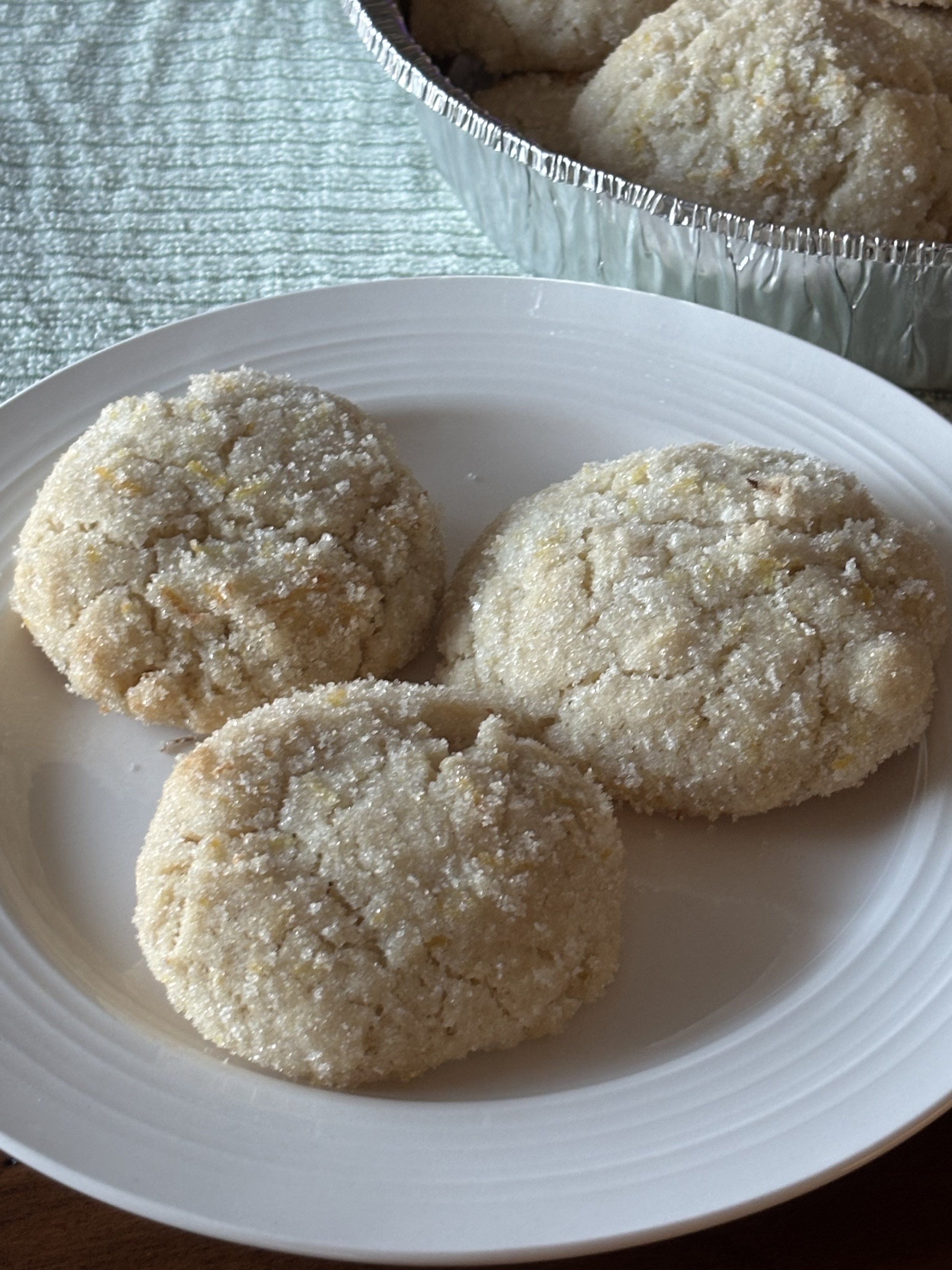 Sugared Lemon Cookies (dozen)