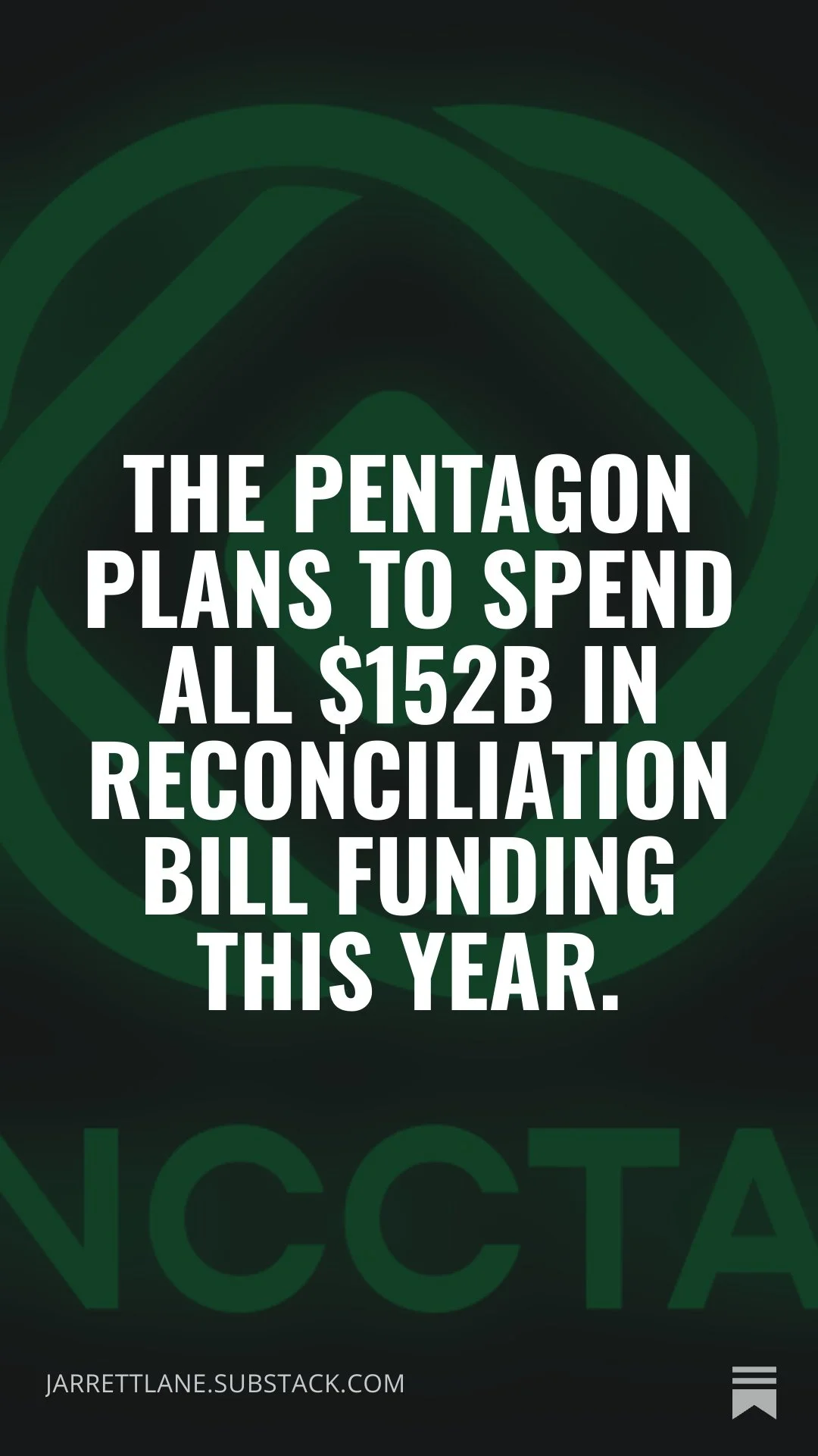 FY26 Reconciliation Spending