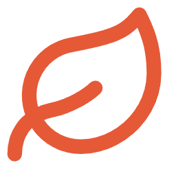 An Orange Leaf icon symbolize Decolonizing Food systems