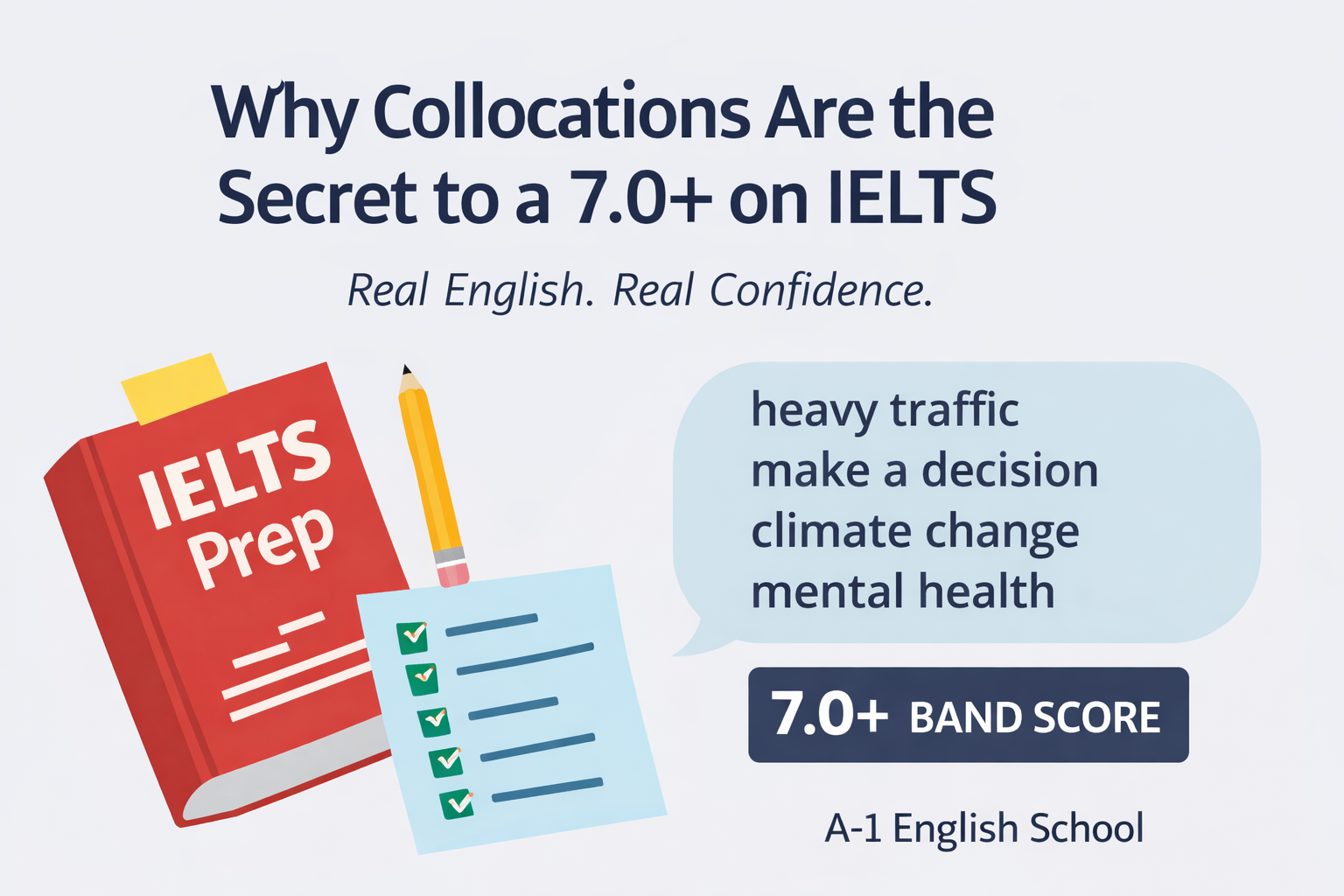 Why Collocations Are the Secret to a 7.0+ on IELTS