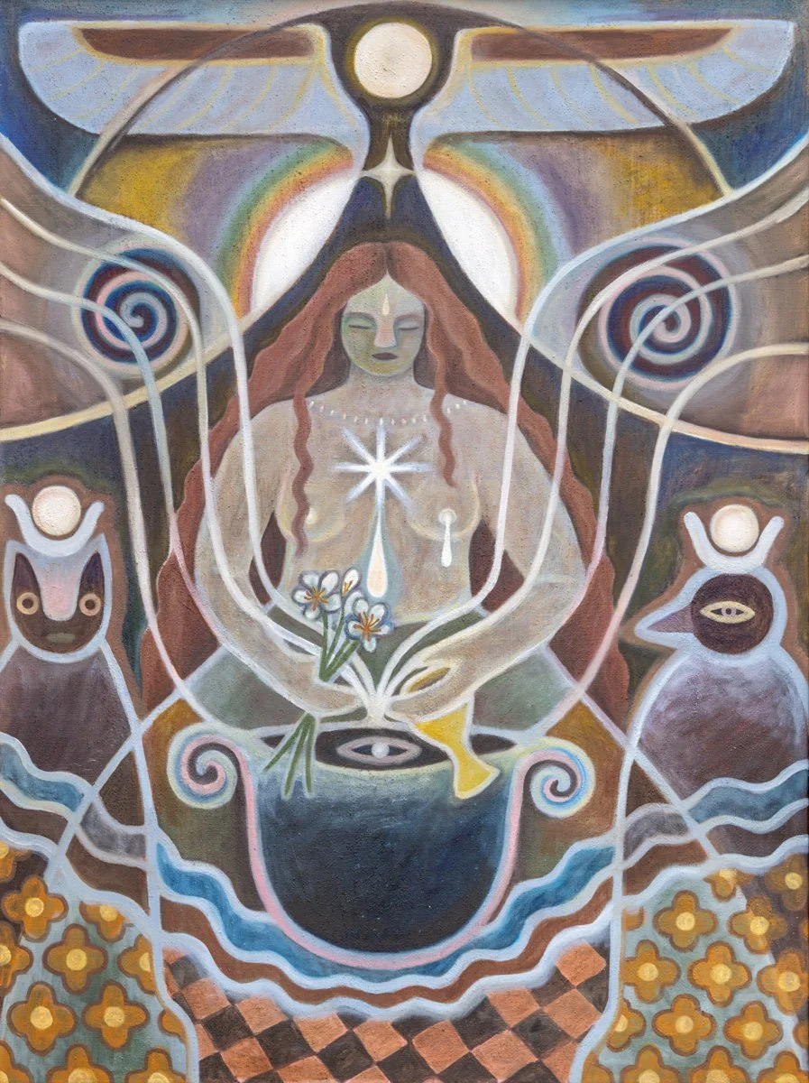 Temperance - Original Oil Painting (105 x 80cm framed)