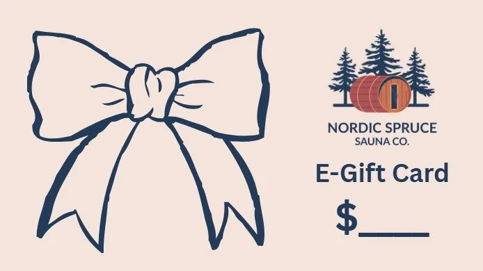 Nordic Spruce Sauna Rental E-Gift Card