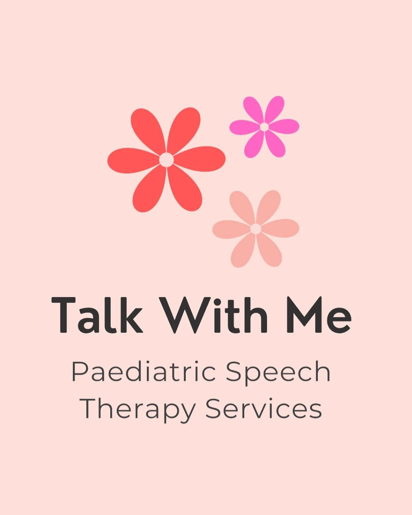 ✨ Introducing Talk With Me ✨

Hi everyone 👋

Exciting news! Talk with Me is officially open and are accepting new referrals for children aged 2-18 for all aspects of speech therapy, including speech, language, literacy and fluency 🗣️

Get in contac