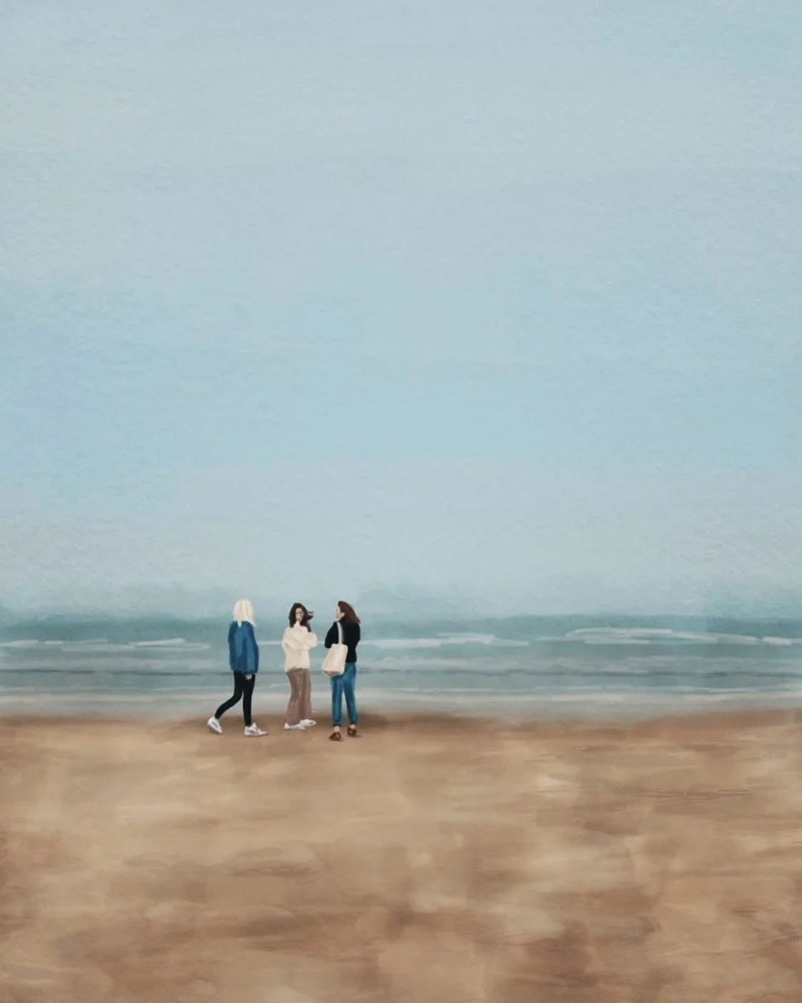 Here&rsquo;s an oldie as well... before I discovered the incredible Procreate, I used Adobe Photoshop Sketch to draw this ol thing. Not my favorite but I love the original photo:).... done in April