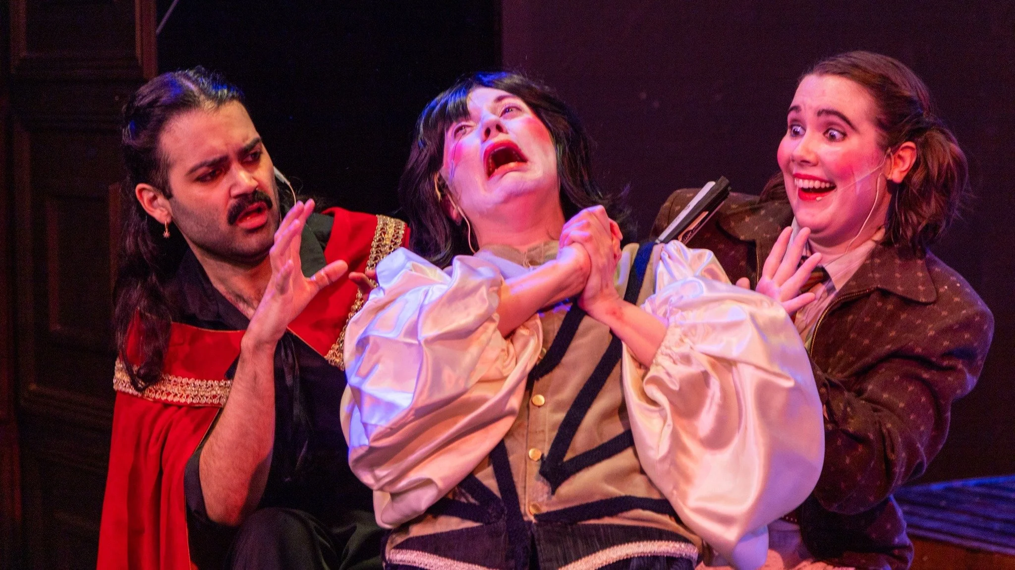 Just like Mortimer, audiences are dying to see The Fantasticks at @themainnewhall! We're back on stage for one last weekend of shows. WE MUST CLOSE ON SUNDAY. So catch one of these last five opportunities to enjoy the classic musical that ran for 42 