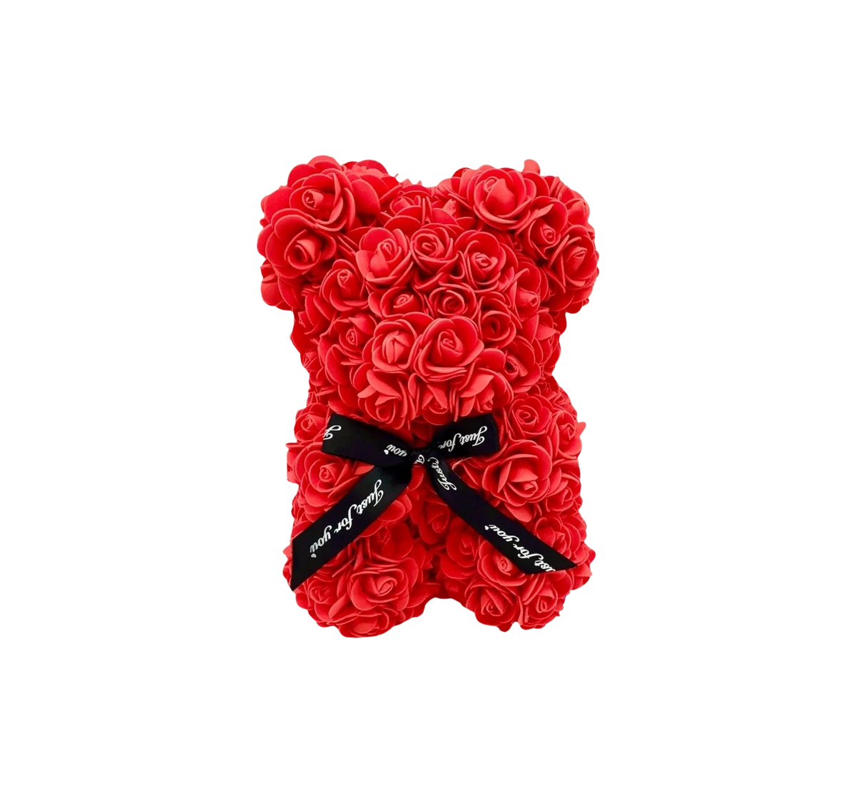Small Red Rose Teddy Bear