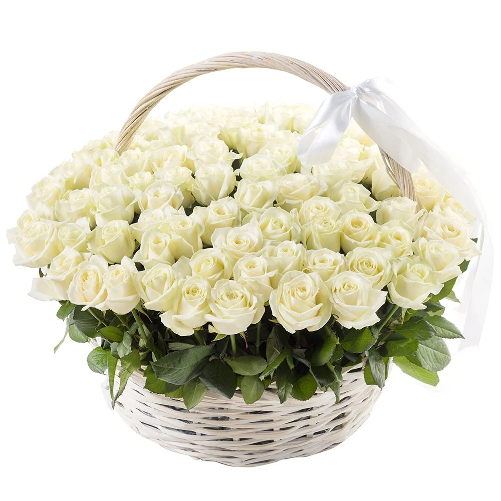 Classic Rose Basket