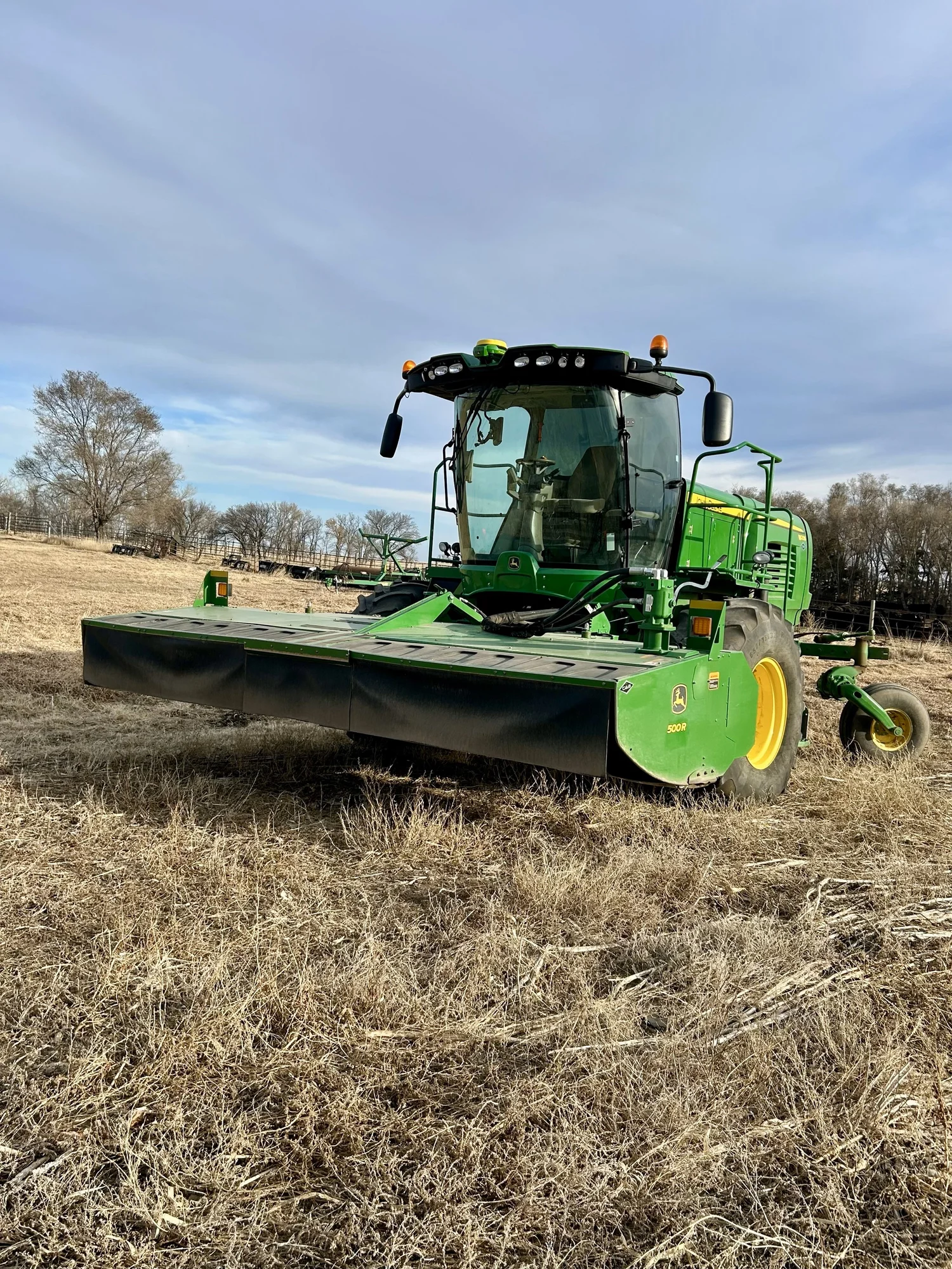 John Deere swather