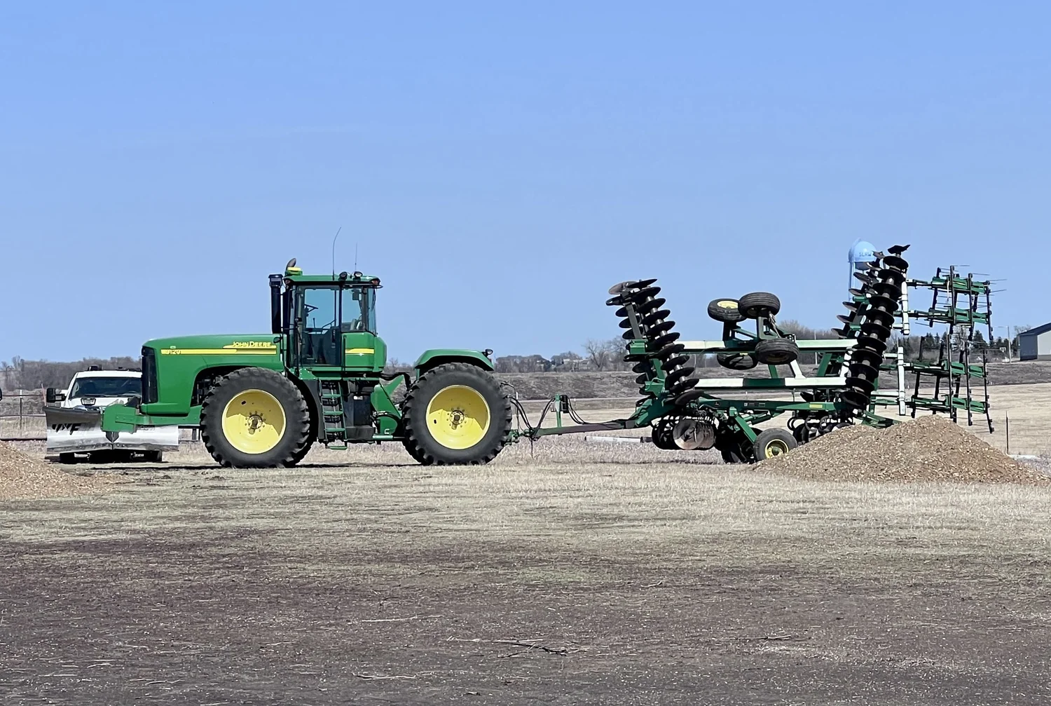 John Deere with StarFire receiver