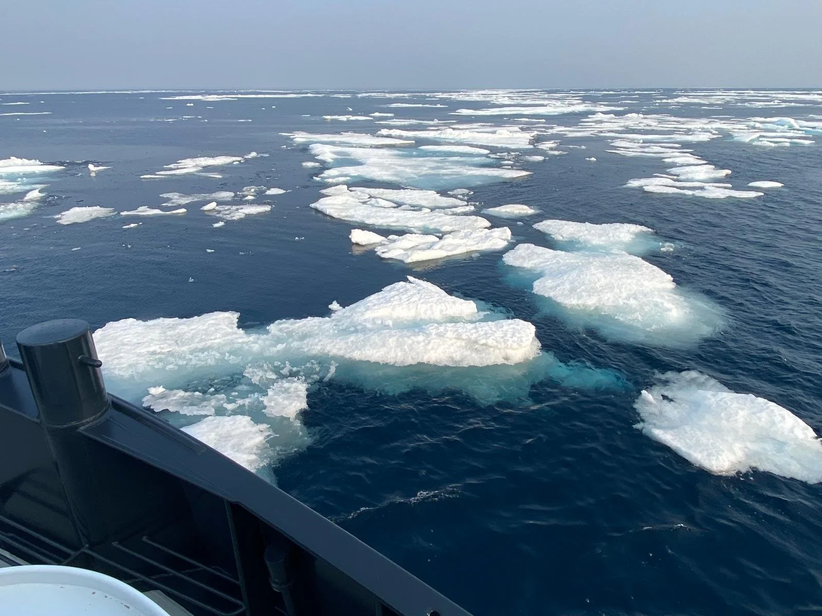 Ice‑covered seas
