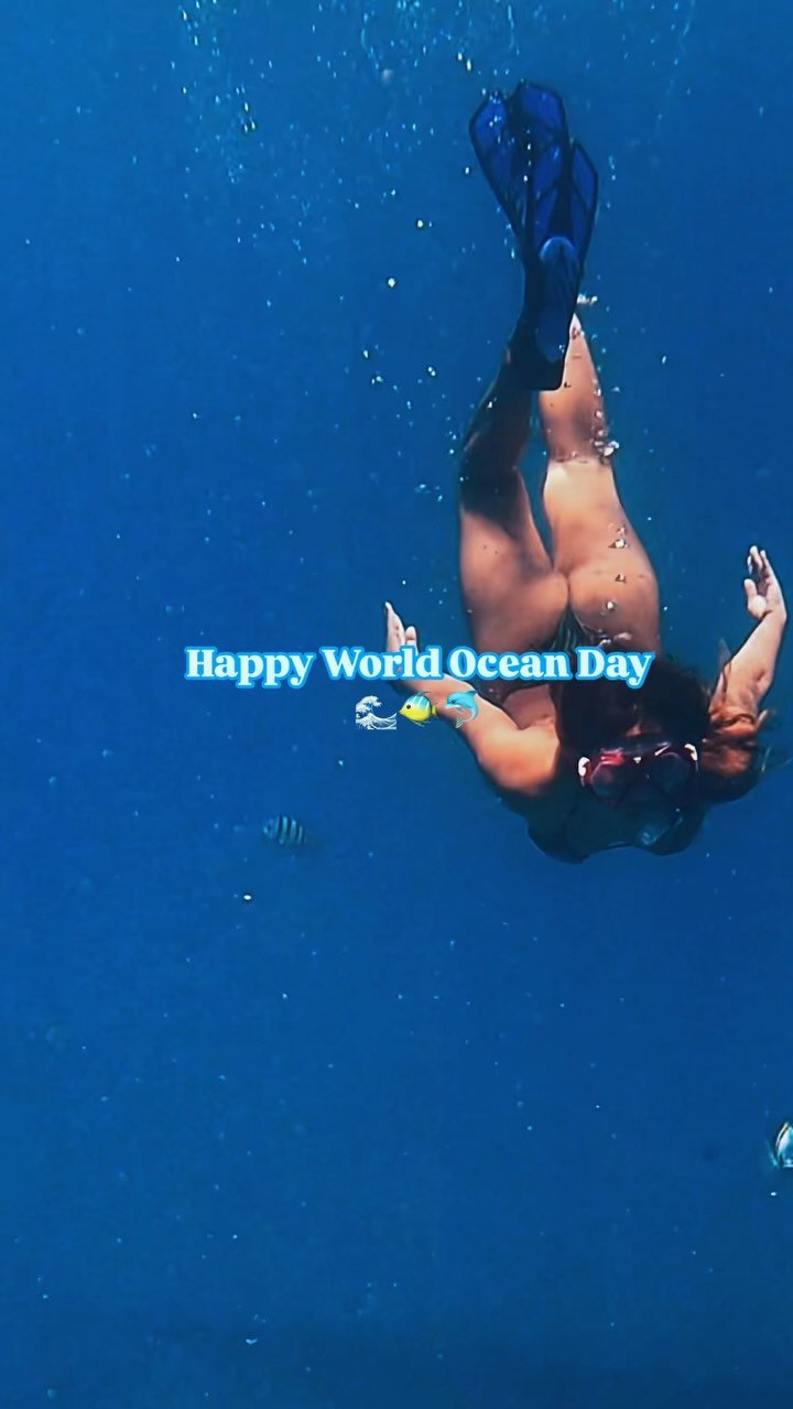 Happy World Ocean Day 🌊🐠
Water heals all things🤍 I love the ocean so let’s be kind to nature.
Here’s 5 little things we can all do to help keep the ocean thriving:
1️⃣Bring your own reusable water bottle (your Hydroflask wants a be