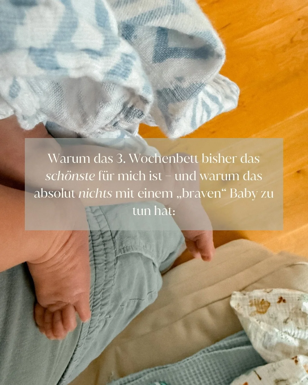 Bisher hatte ich immer zumindest eine dieser Fragen st&auml;ndig in meinem Kopf. In jedem Wochenbett. Also vor allem im ersten. Im zweiten dann schon weniger aber da ging es haupts&auml;chlich darum wie ich ein Baby dazu bringe m&ouml;glichst nicht a