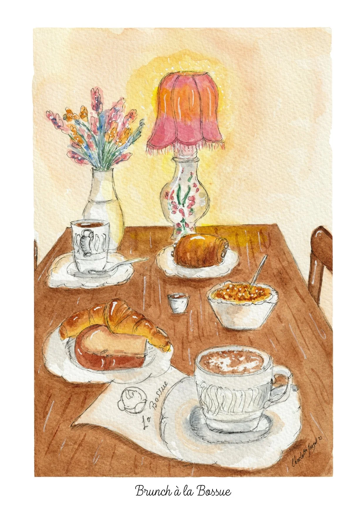 brunch salon de thé viennoiseries