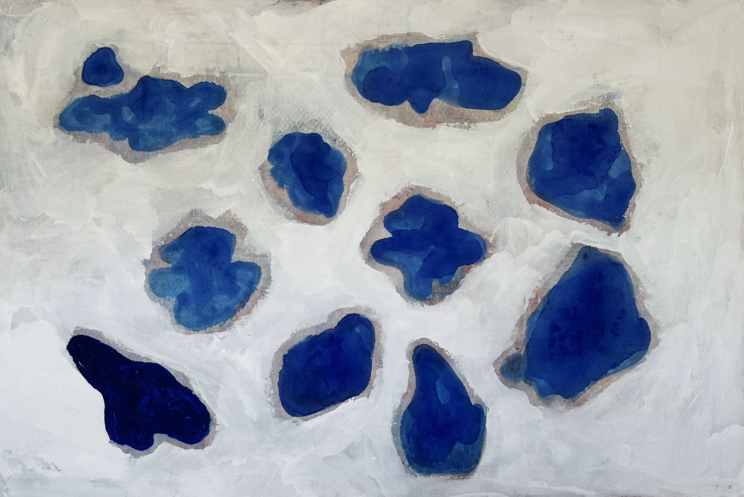 Little Creatures, 2025 / 
200 x 300 cm / 
Pigment and acrylic on canvas