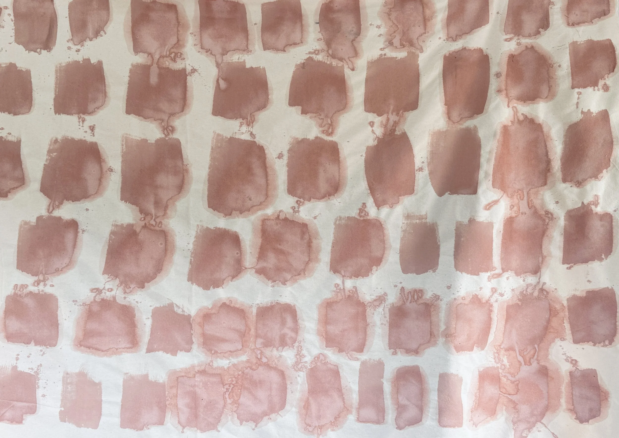 Connection, 2025 / 
160 x 200 cm / 
Pigment and acrylic on canvas