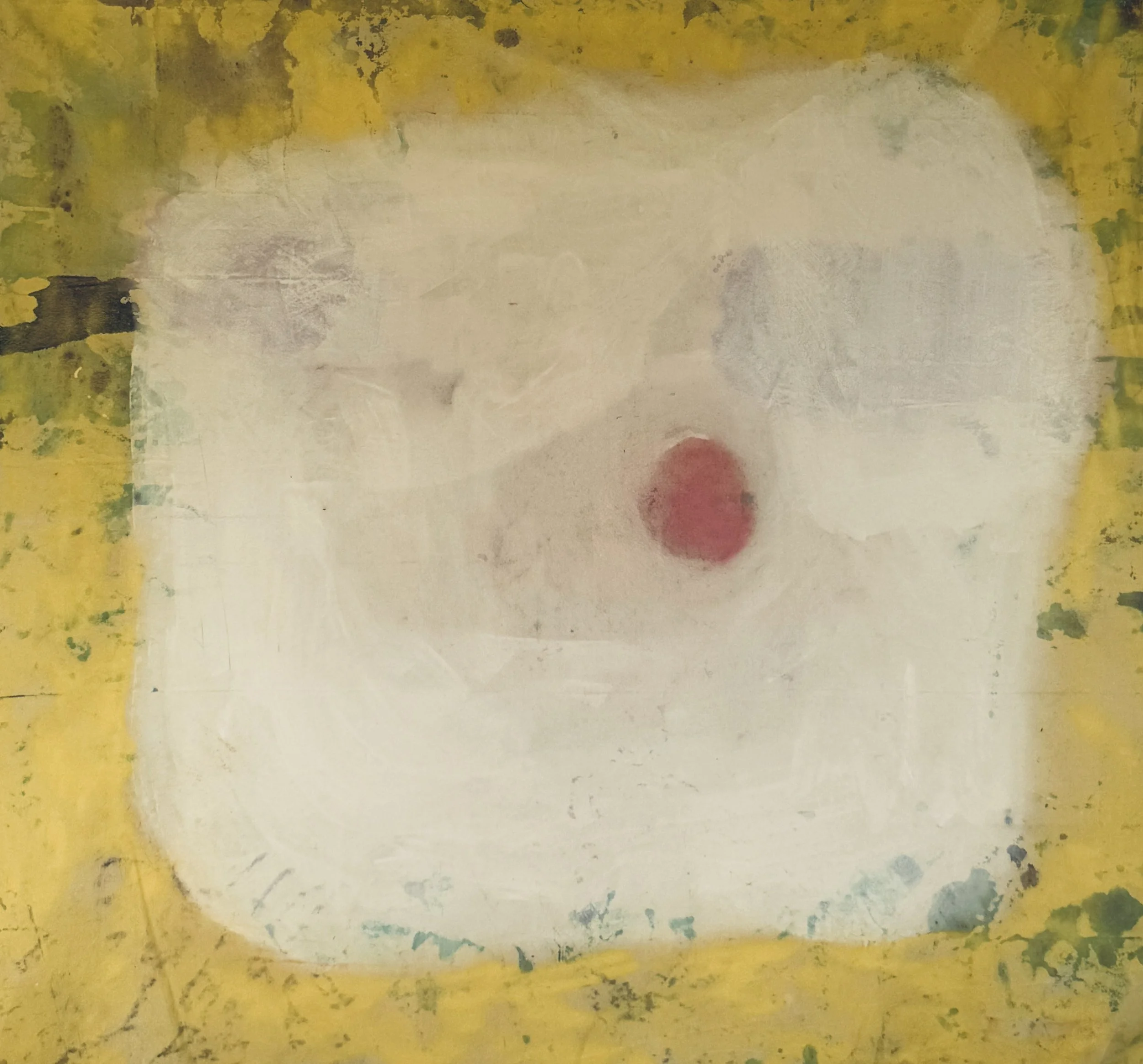A Moment in Time, 2025 / 
168 x 180 cm / 
Spray, acrylic and mineral paint on canvas