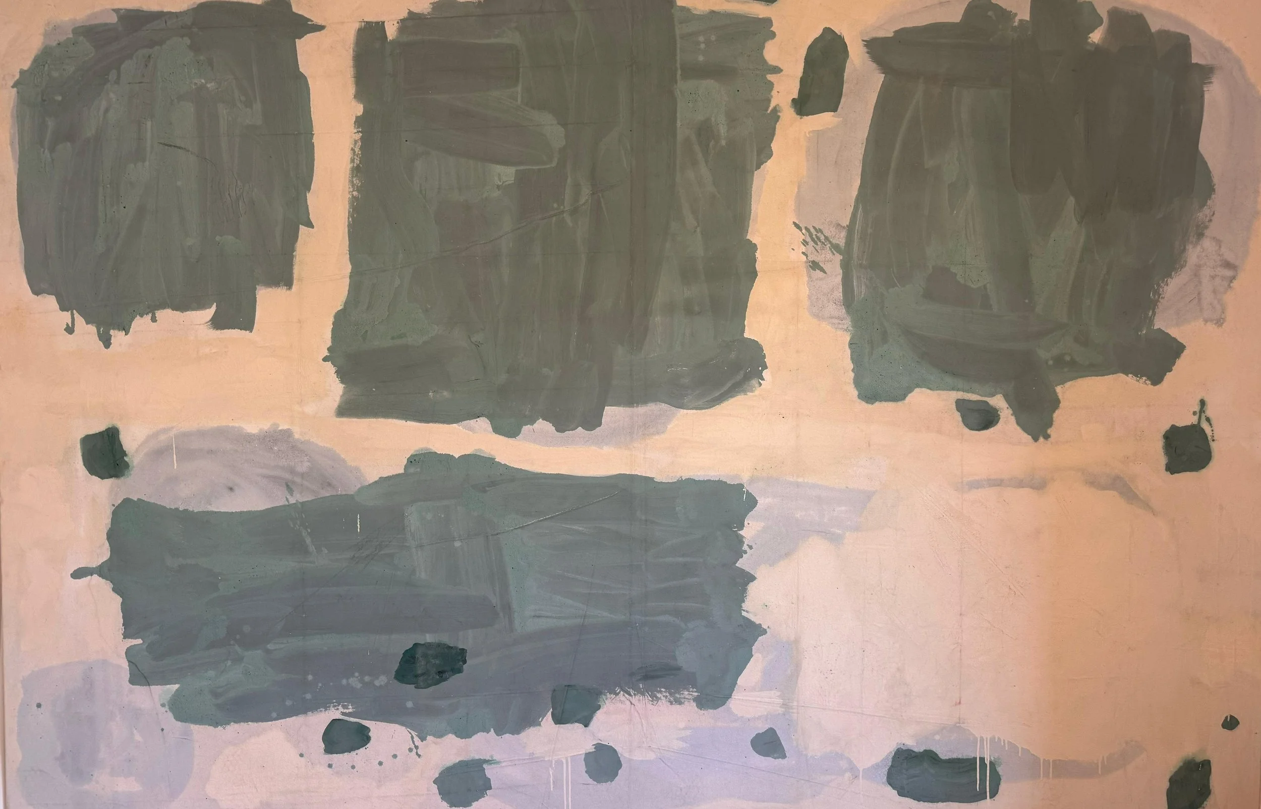 Configure, 2024 /
278 x 183 cm / 
Pigment and acrylic on canvas