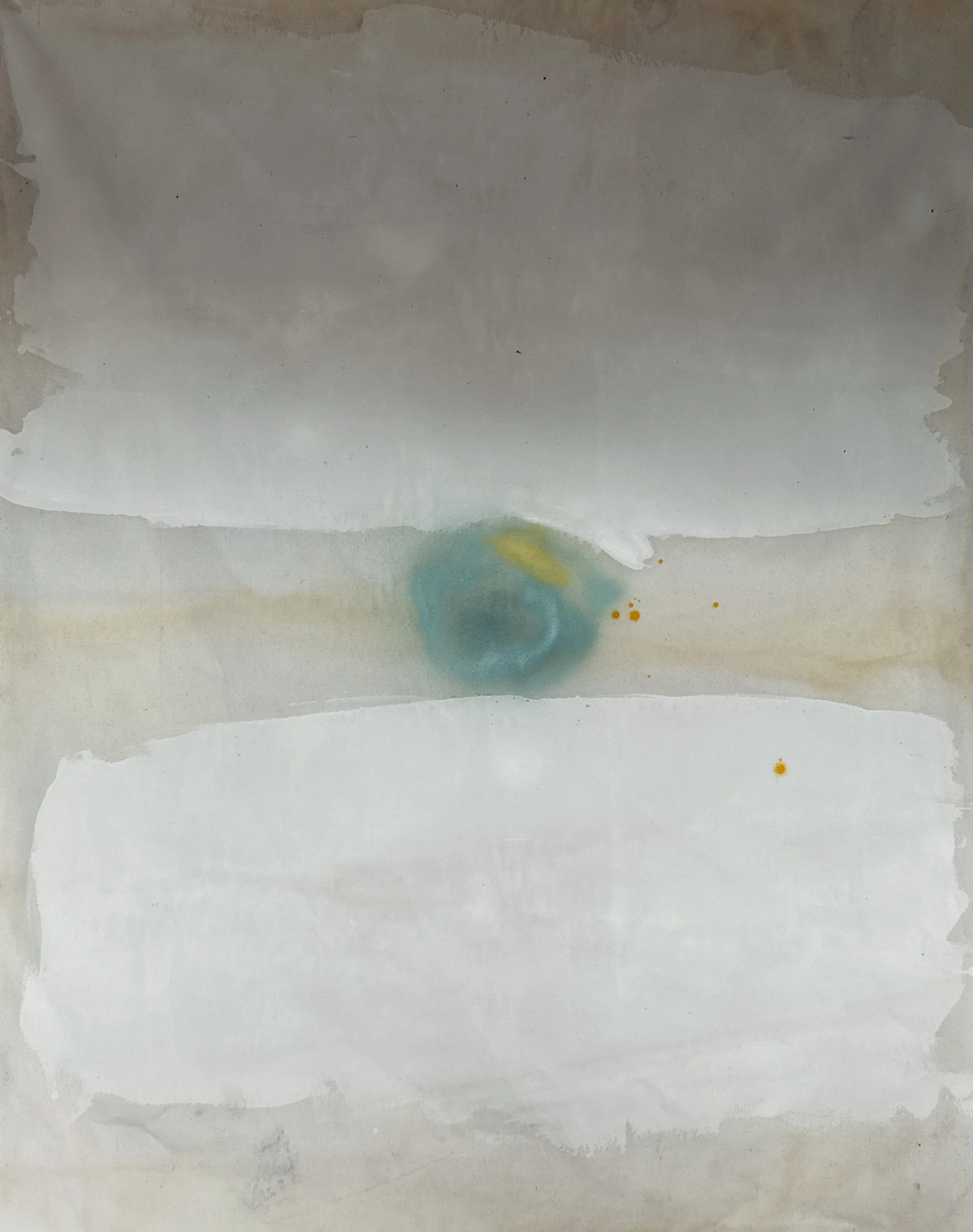 Burst III, 2025 /
200 x 160 cm / 
Spray and mineral paint on canvas