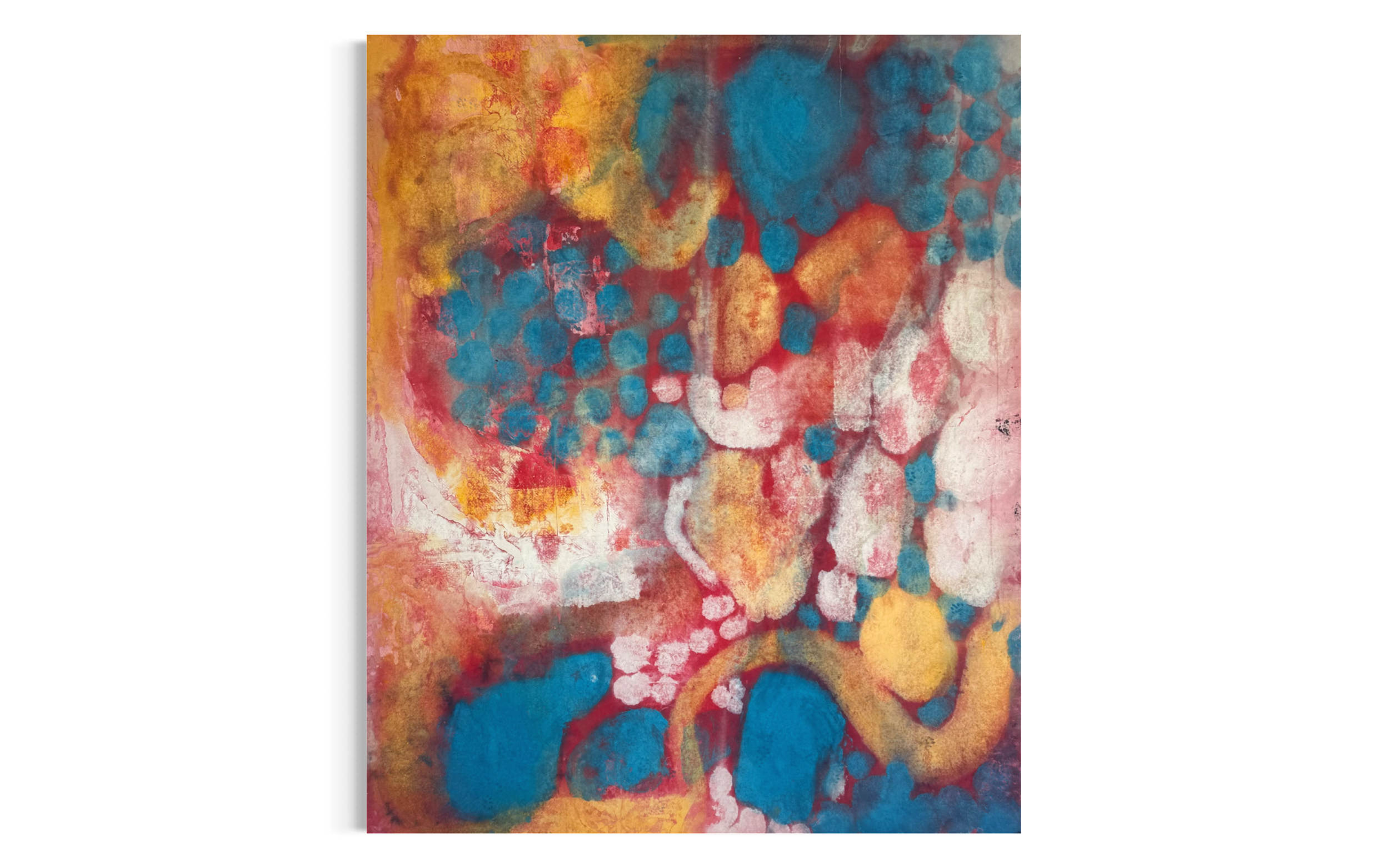 The Toucan | 2025 | Acrylic, pigment and mineral paint on canvas | 192 x 156 cm