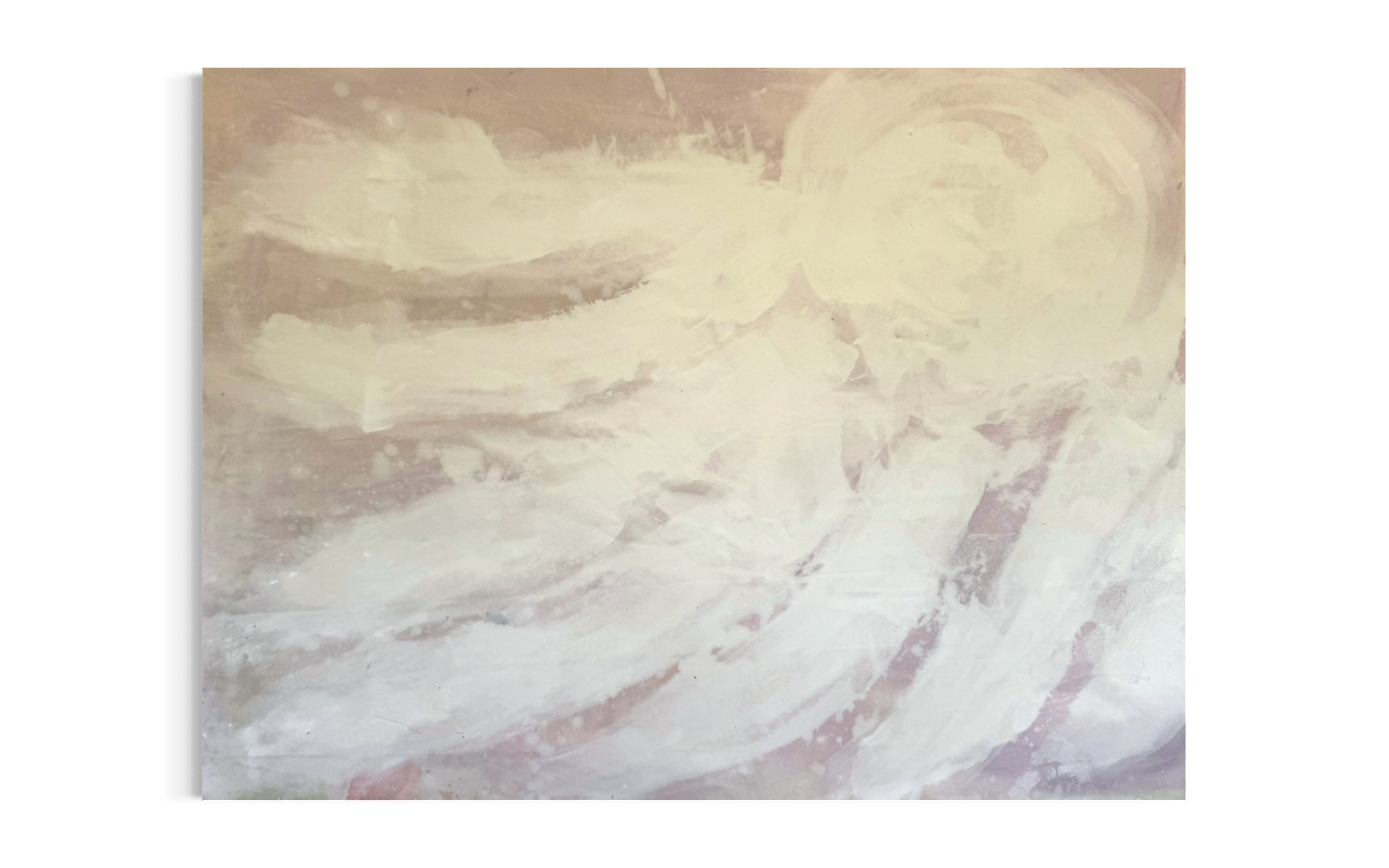 Octopus II | 2026 | Mineral paint on cotton canvas | 119 x 157 cm