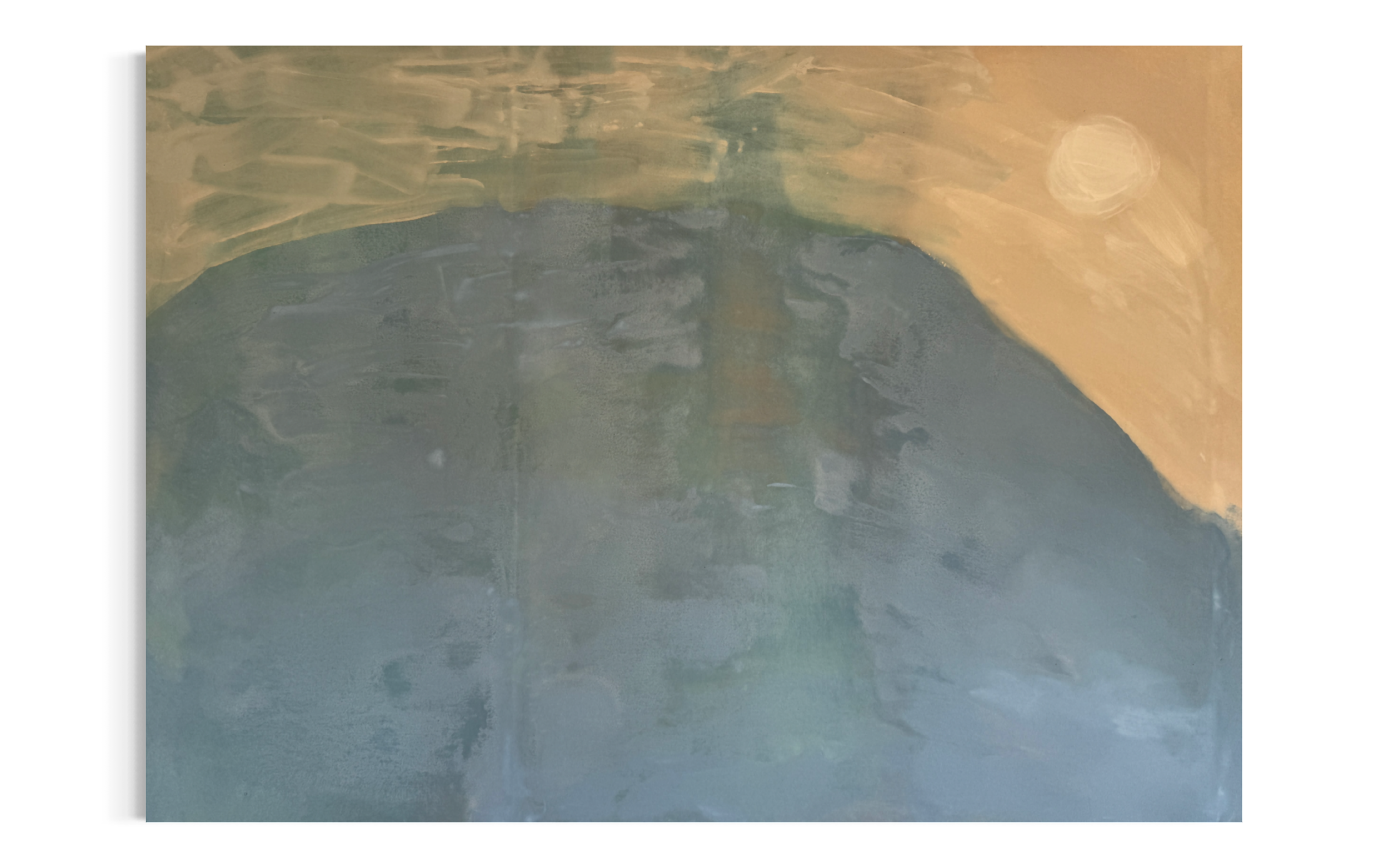 Regeneration | 2026 | Mineral paint on cotton canvas |
145 x 205 cm