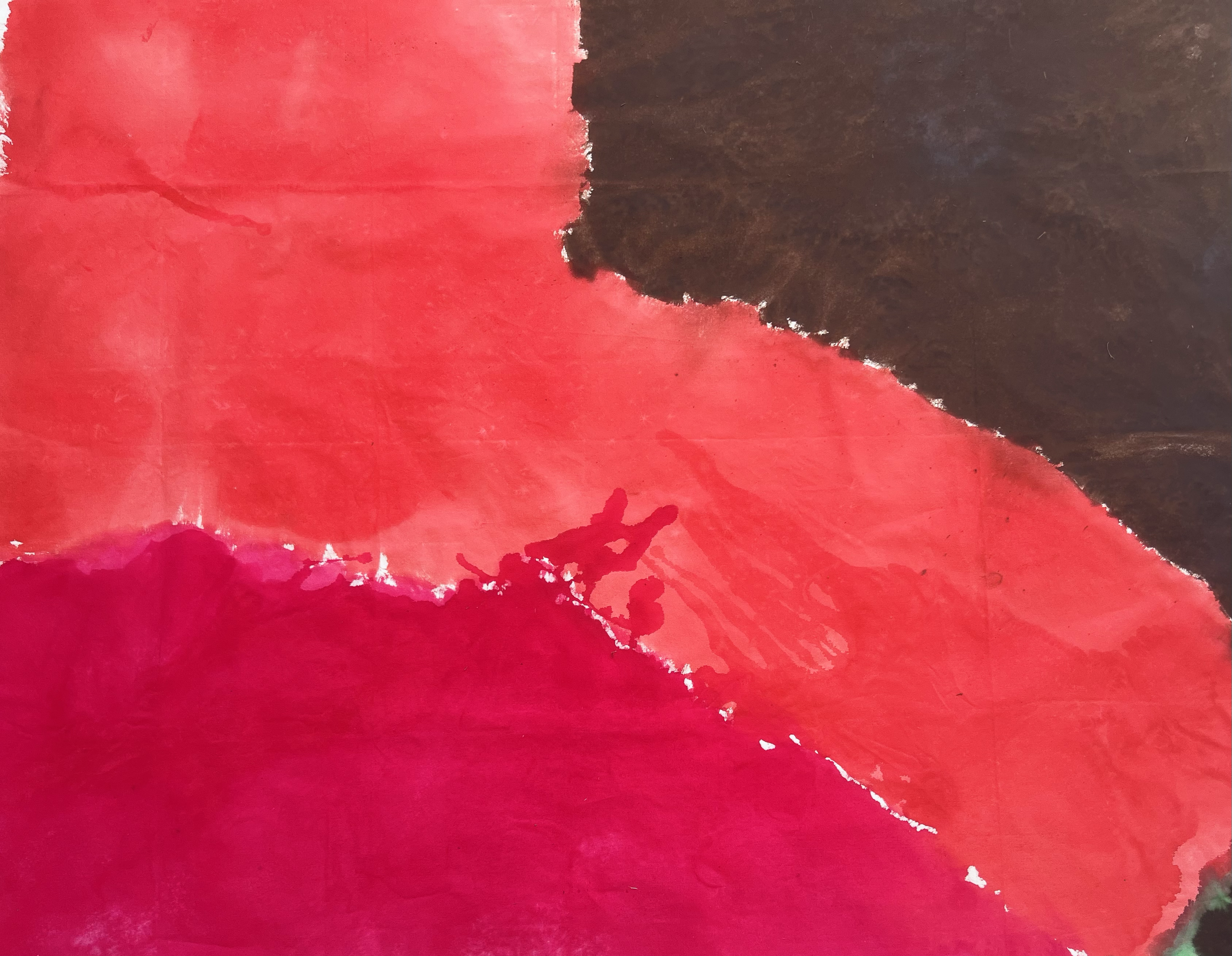 Stitch, 2024 / 
160 x 200 cm / 
Pigment and acrylic on canvas
