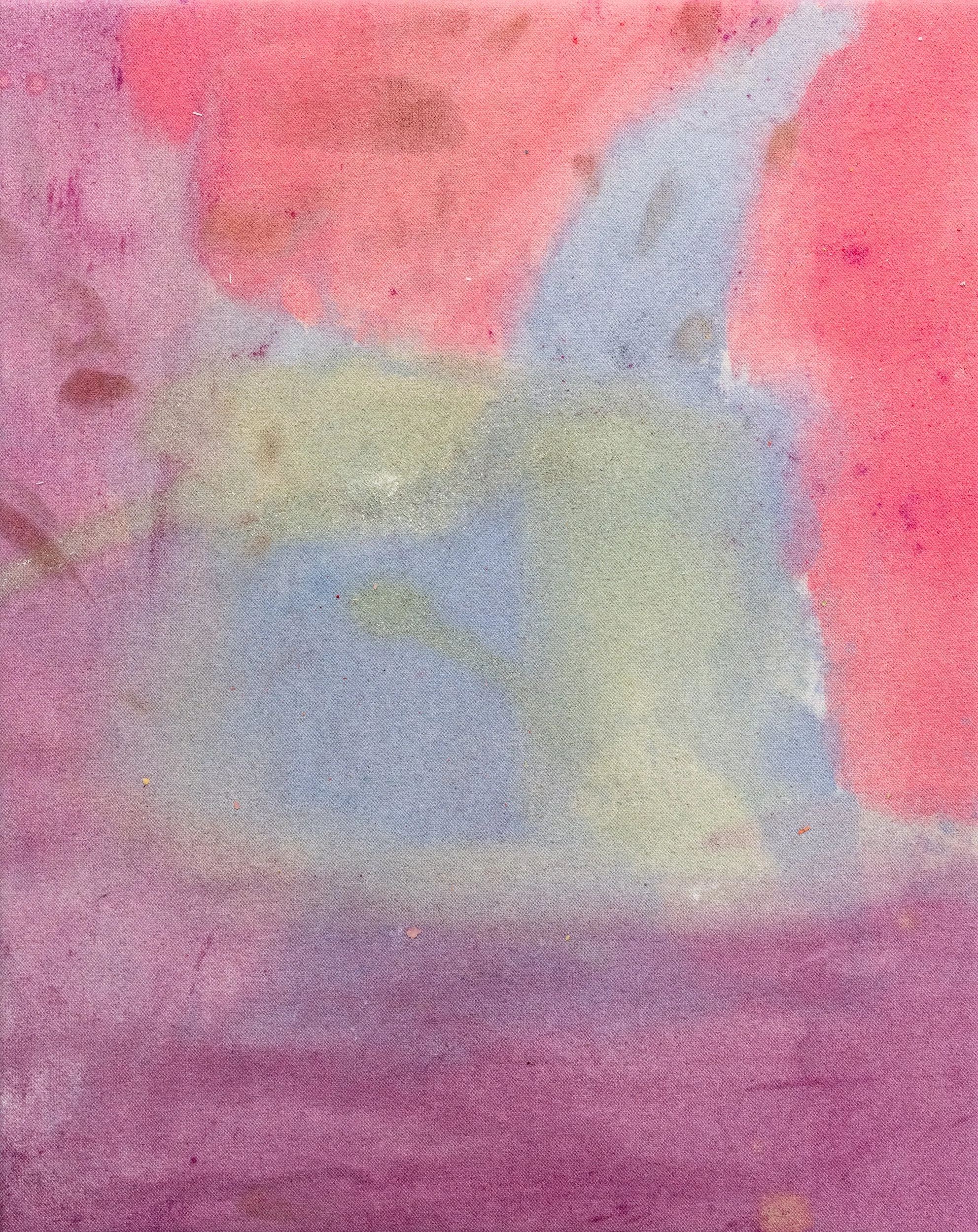 Indulge, 2025 / 
50 x 40 cm / 
Pigment and acrylic on canvas 