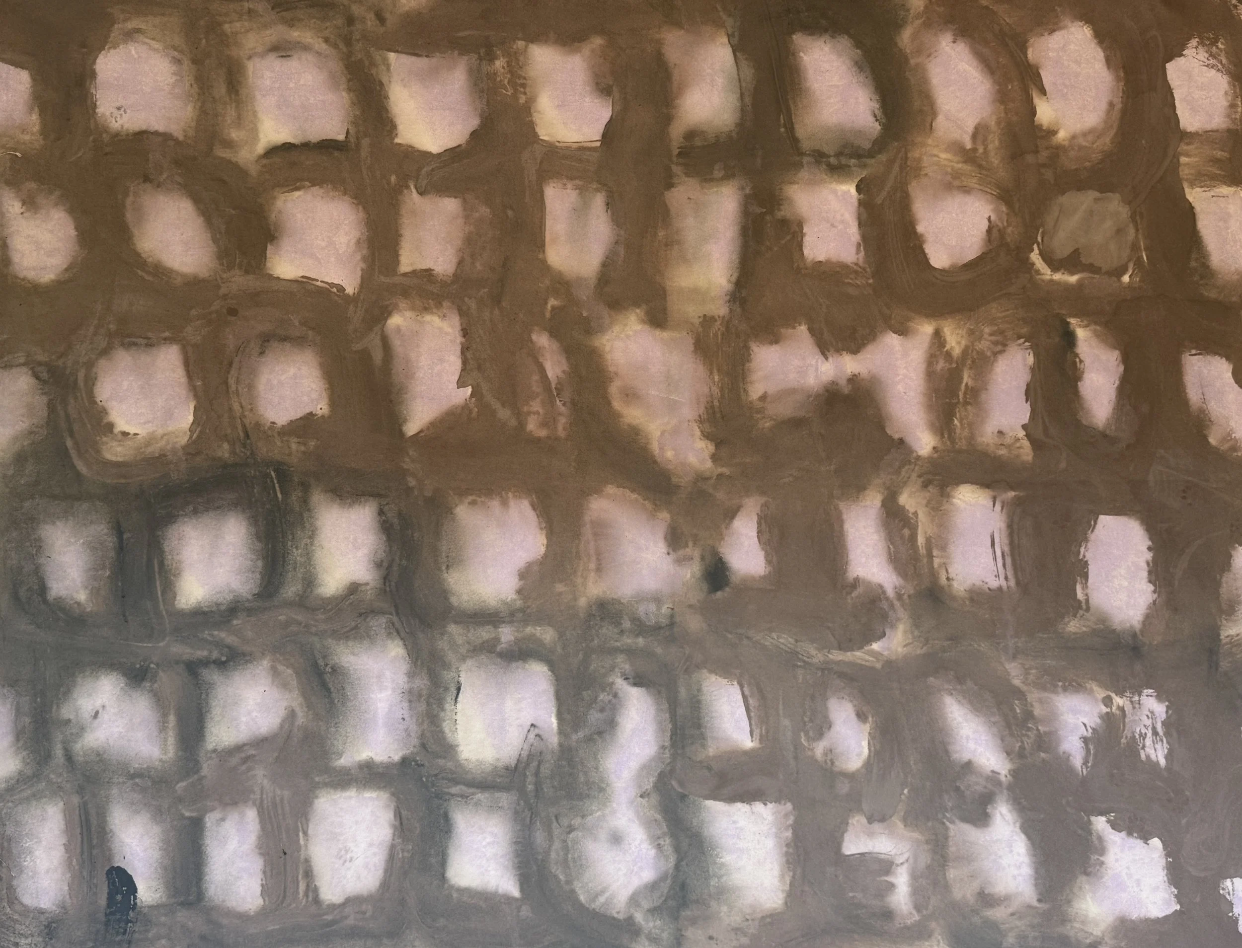 Silent Hope, 2026 / 
160 x 200 cm / 
Acrylic and mineral paint on canvas