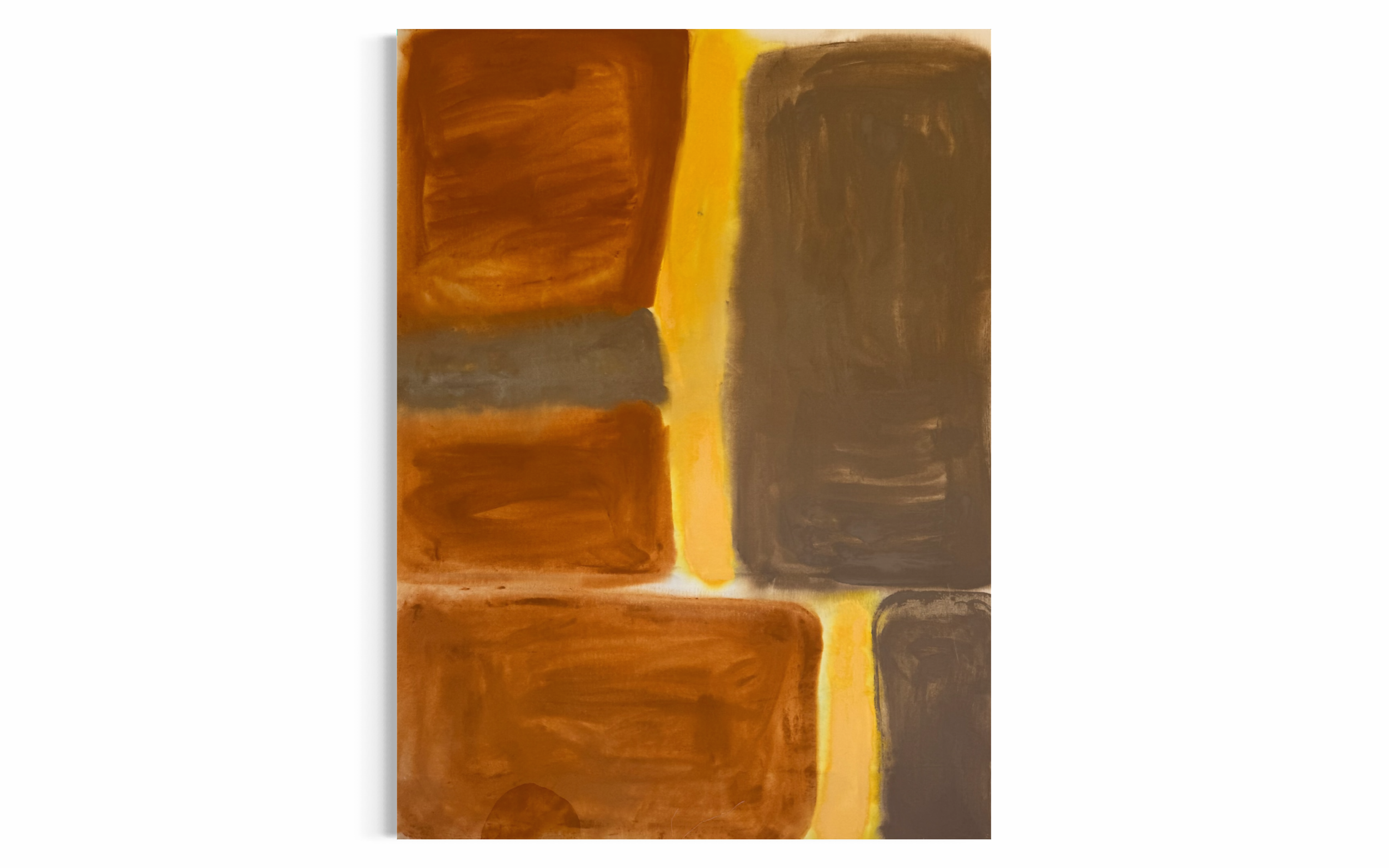 Bridge | 2026 | Mineral paint on cotton canvas | 193 x 144 cm