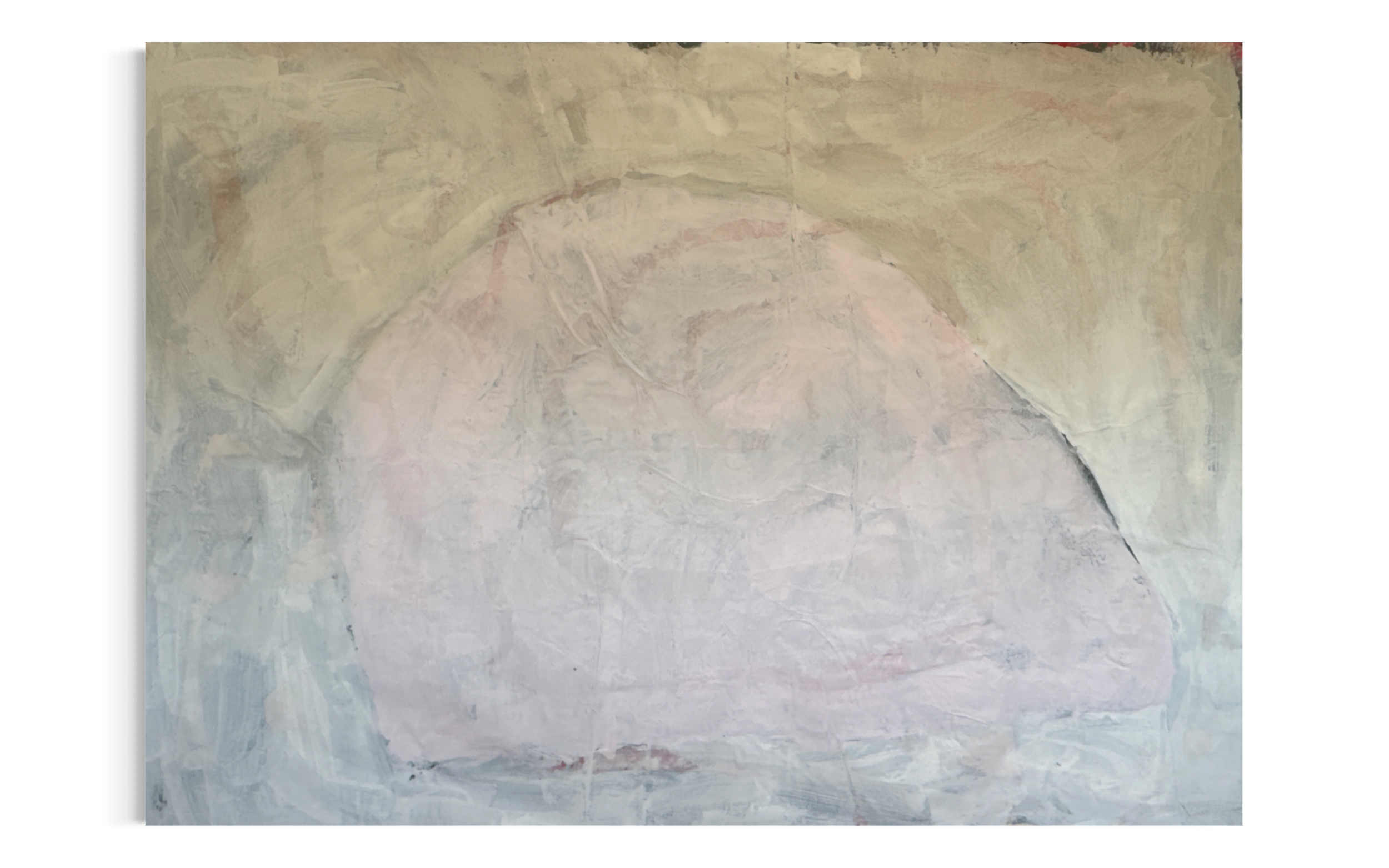 Emote | 2026 | Mineral paint on cotton canvas |
157 x 220 cm