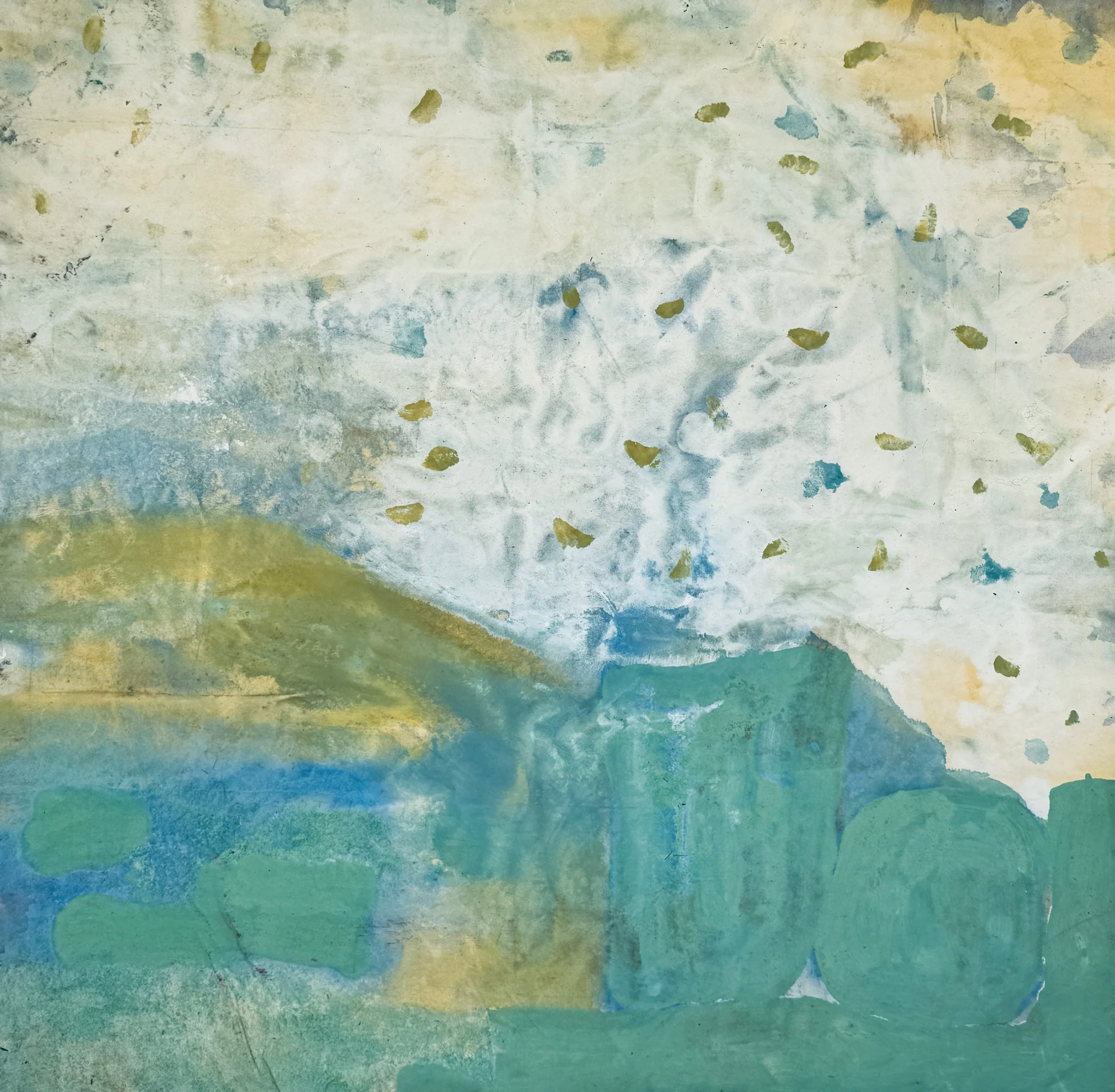 Hidden Figure, 2025 / 
180 x 178 cm / 
Acrylic, pigment and mineral paint on canvas