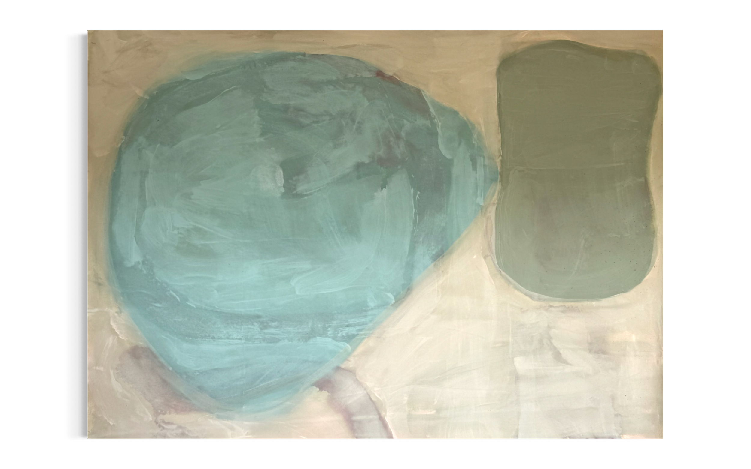 Kissing a Star | 2026 | Mineral paint on canvas | 142 x 192 cm