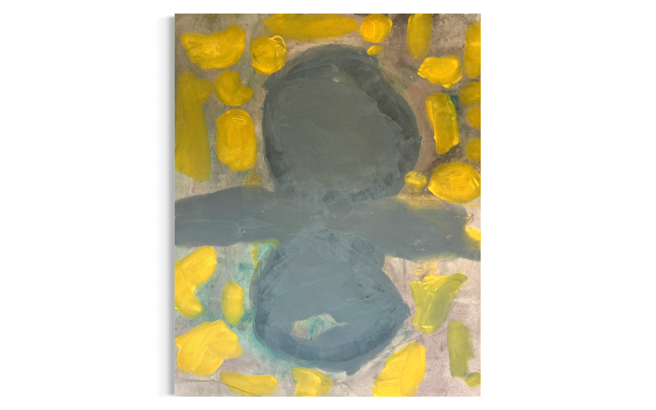 Drinking from a Stream | 2026 I Mineral paint on canvas | 200 x 160