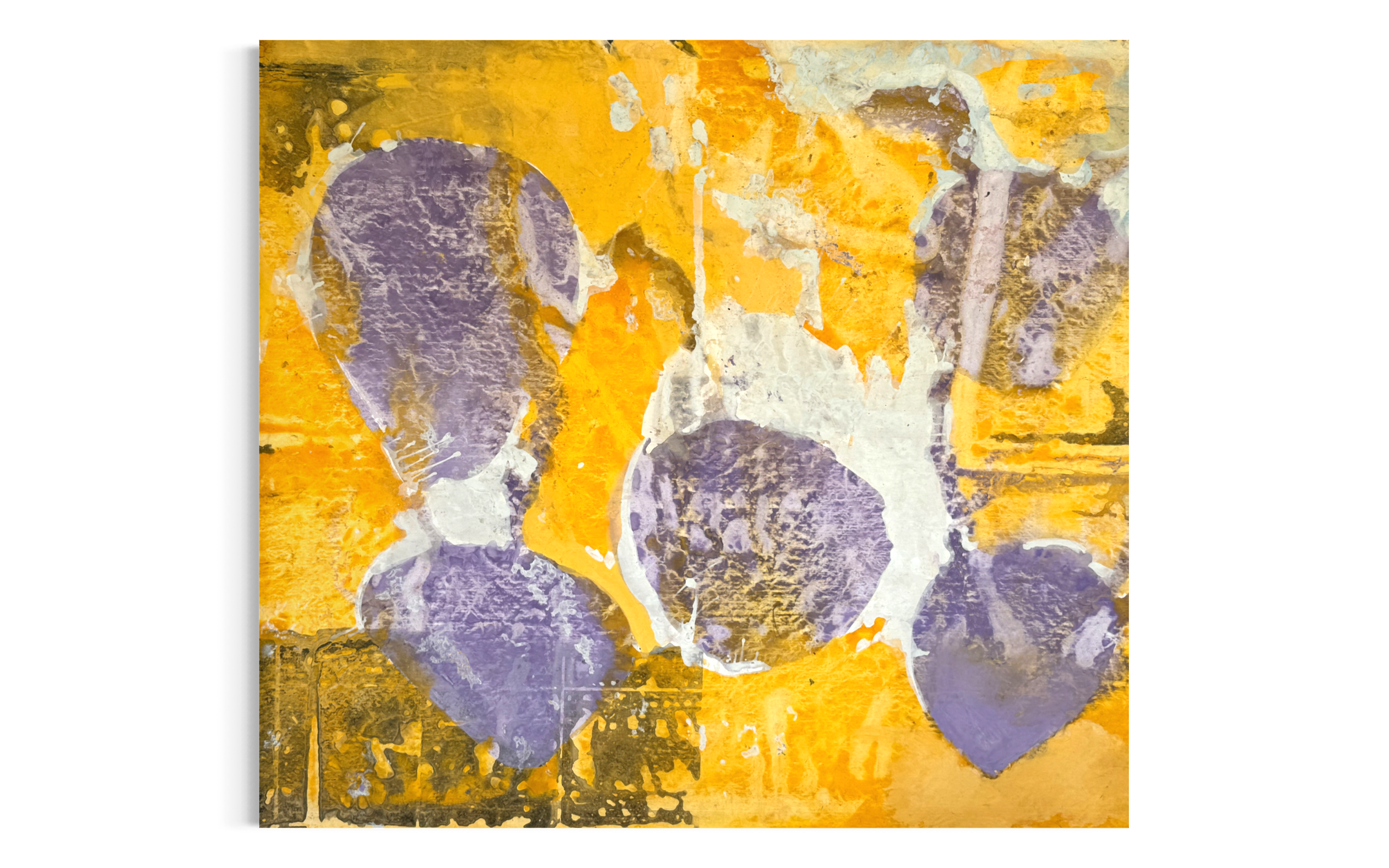 Tears of a Son | 2025 | Acrylic and pigment on canvas | 200 x 200 cm