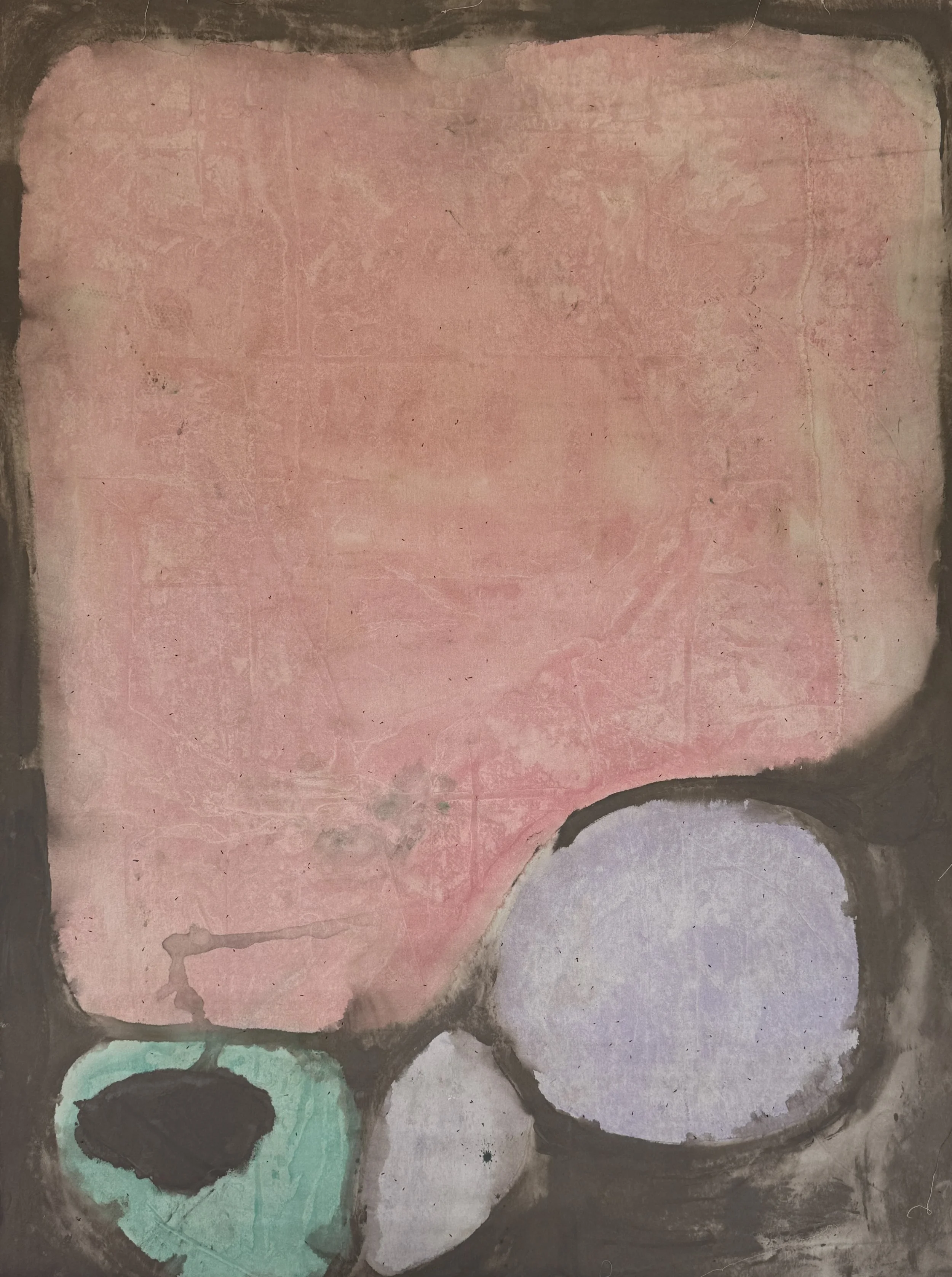 TimePoint, 2026 / 
200 x 160 cm / 
Acrylic and mineral paint on canvas