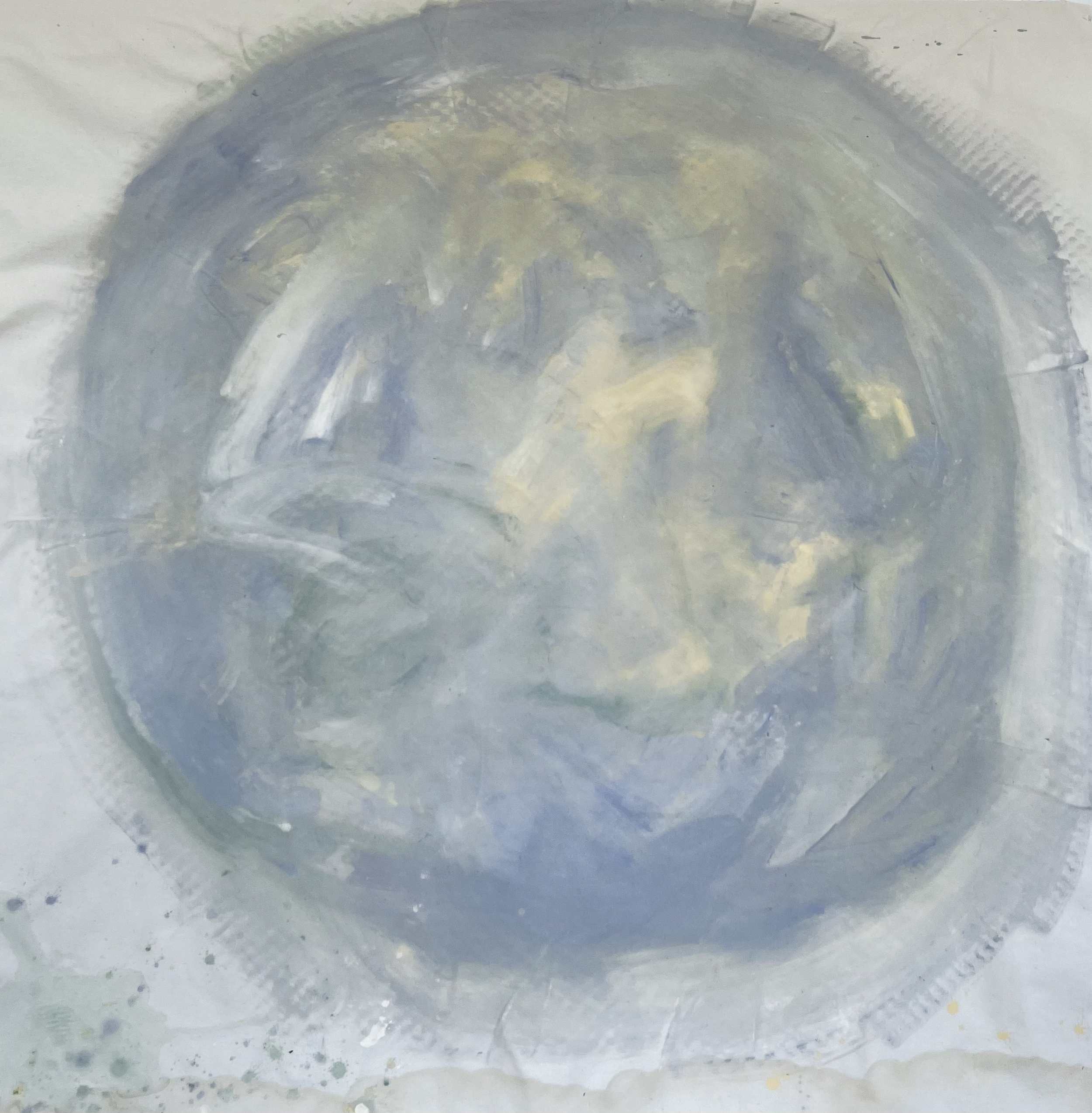 Moonshine, 2023 / 
160 x 160 cm / 
Mineral paint on canvas