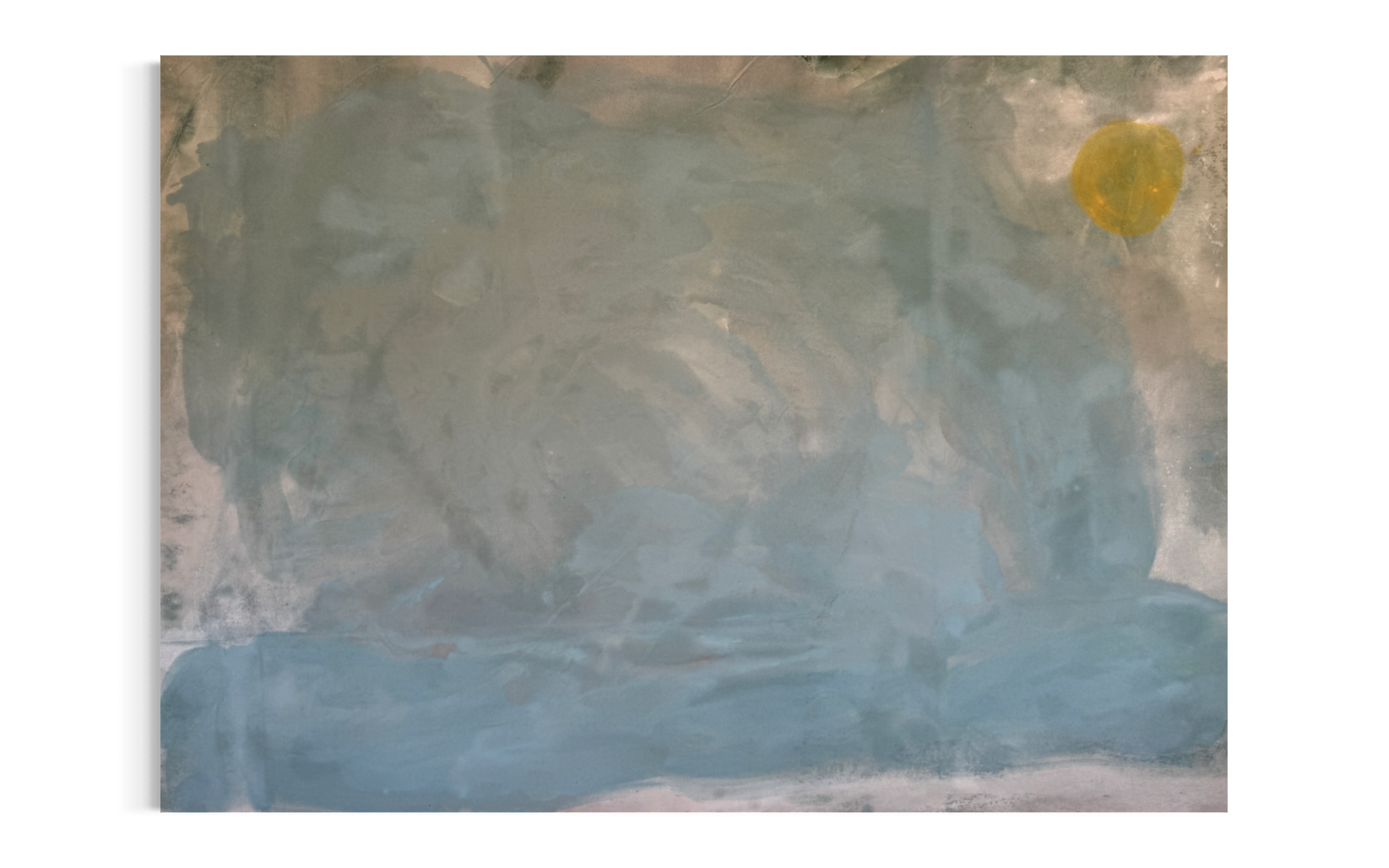 Whisper | 2026 | Mineral paint on cotton canvas | 145 x 200 cm