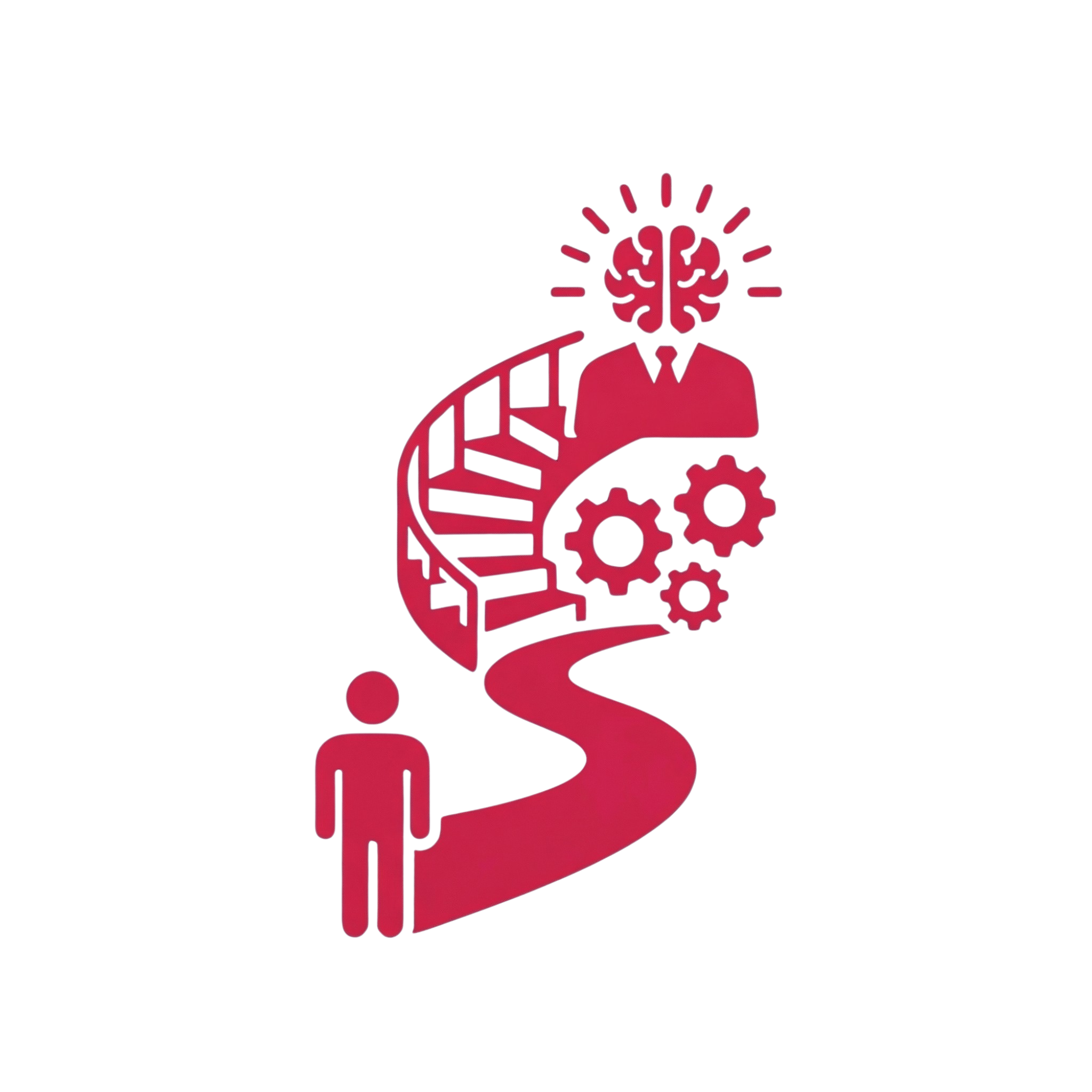 Icon representing the journey from VP-level technology leadership to executive coaching for ADHD, autism and AuDHD leaders