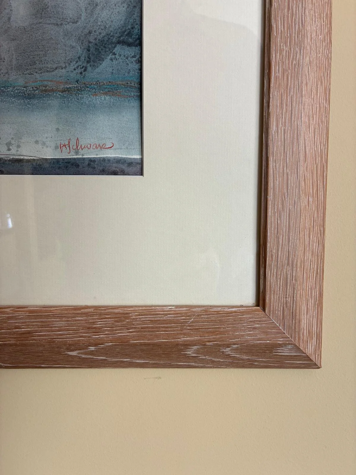 Hans Schwarz NEAC, Time for Tea, Watercolour (72.5 × 52.5cm), framed and glazed (100 × 82cm). Signed. signature