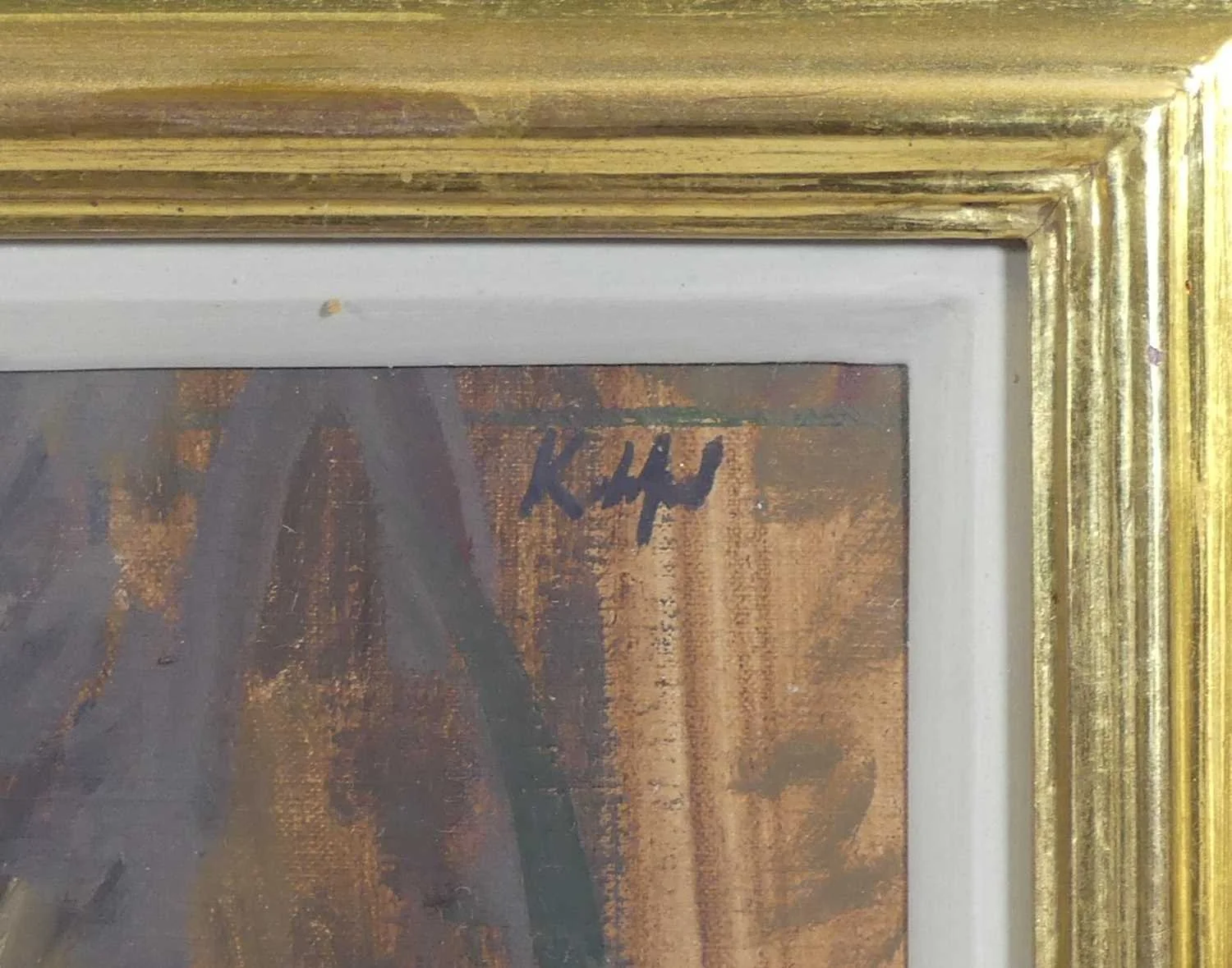 Original oil painting by New English Art Club (NEAC) artist Peter Kuhfeld RP, NEAC, titled: Orsanmichele, afternoon light. 75.5 × 61cm framed, glazed and signed, with an inscribed on verso. £2,600.3