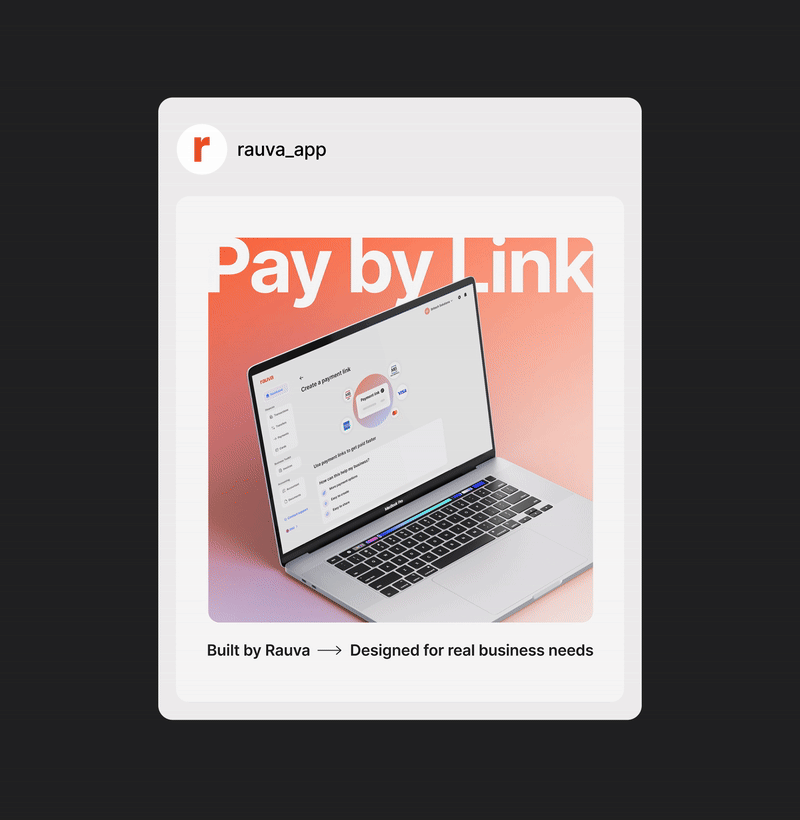 Social media design by Amanda Bellani for Rauva