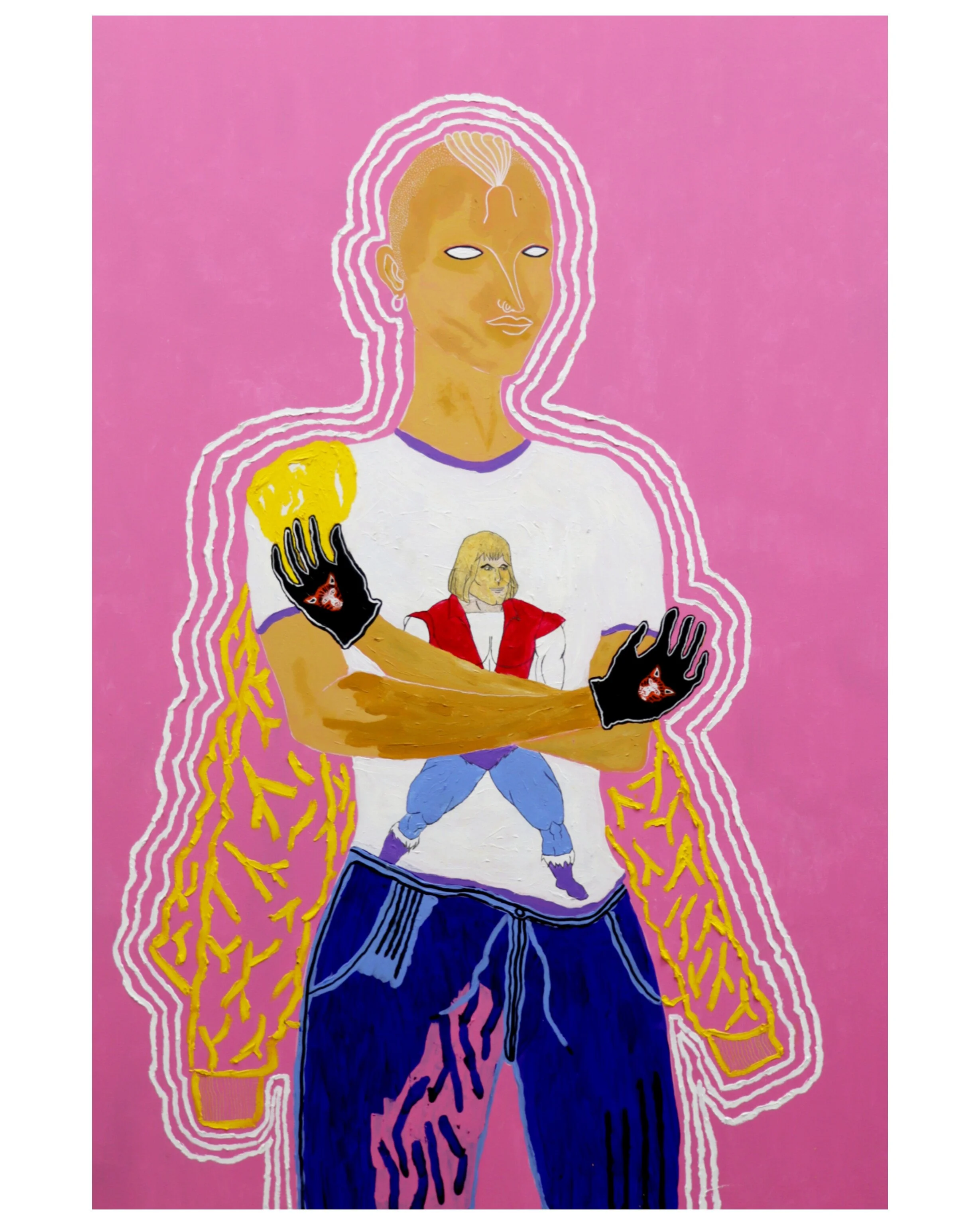 _Acid rain_ - Oil and acrylic on stretched canvas - 130x89,5cm - 2022 - Unframed .jpg