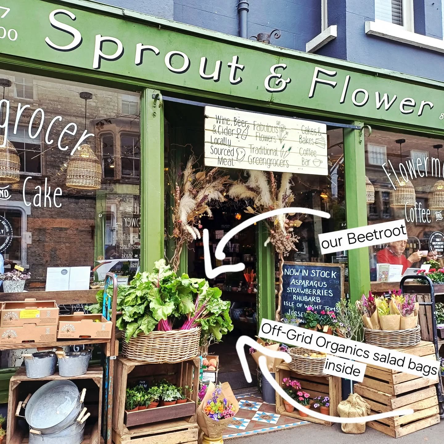 New places to buy our veg alert! Off-Grid Organics goodies can now be found at new friends @sproutandflower