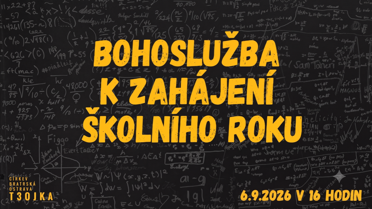 [6.9.] Bohoslužba - Zahájení školního roku
