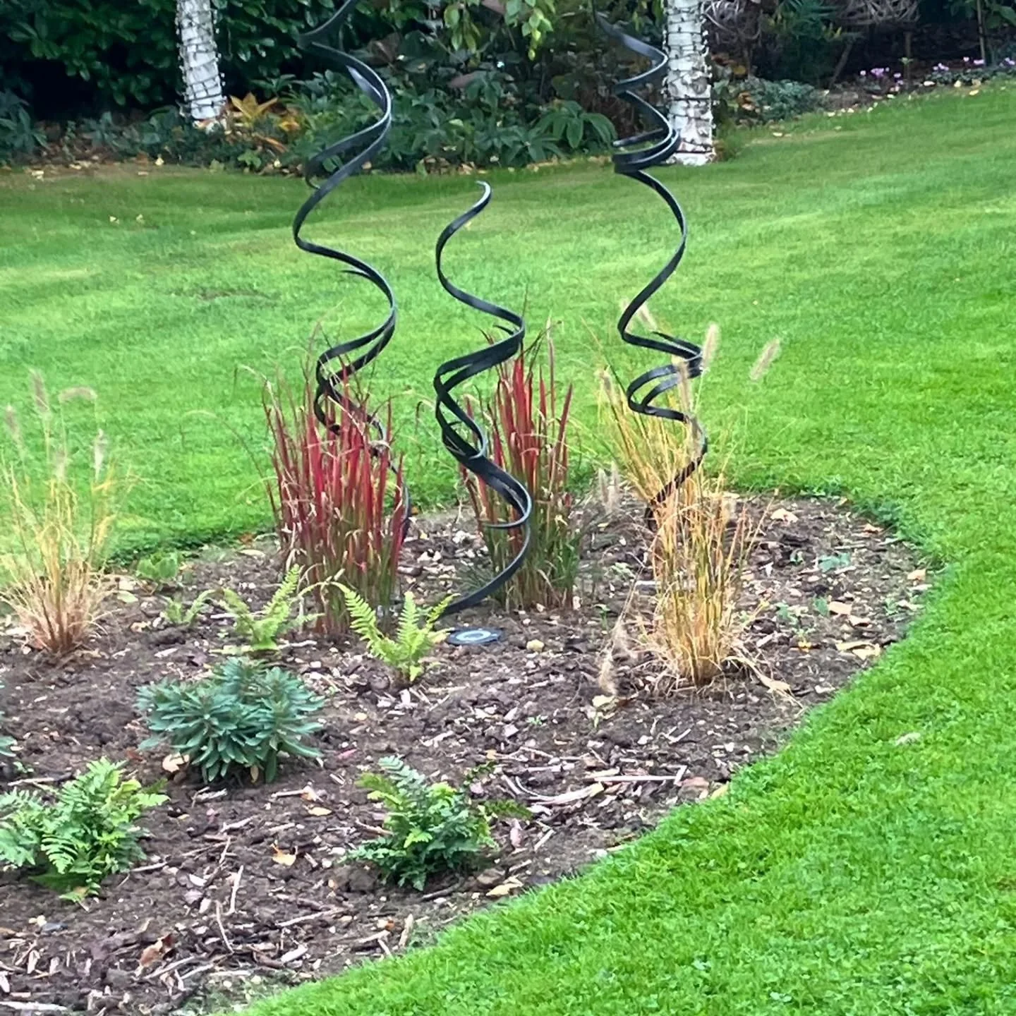 Just got sent some photos of my sculptures in place, love how they look!