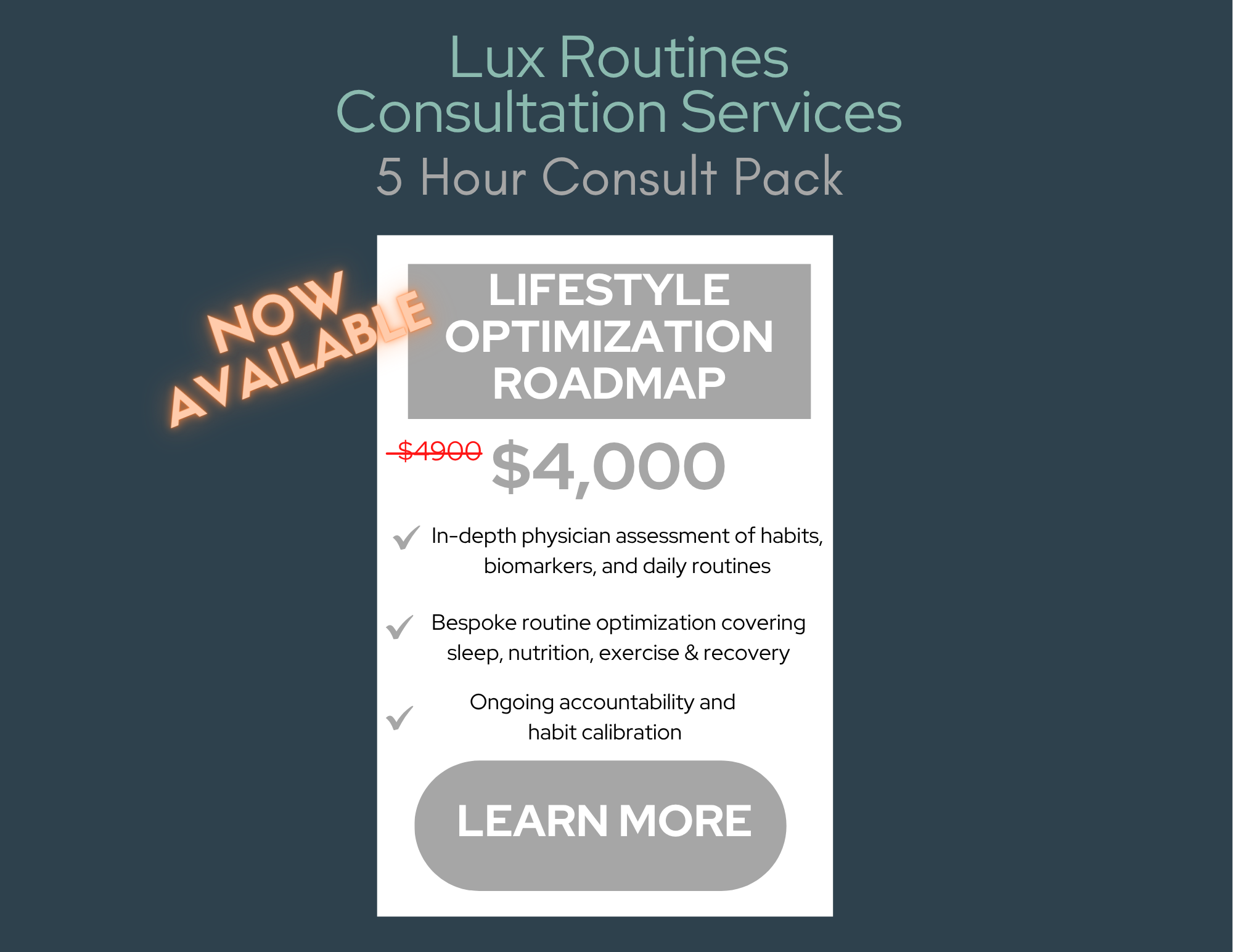 5 Hour Consult Pack