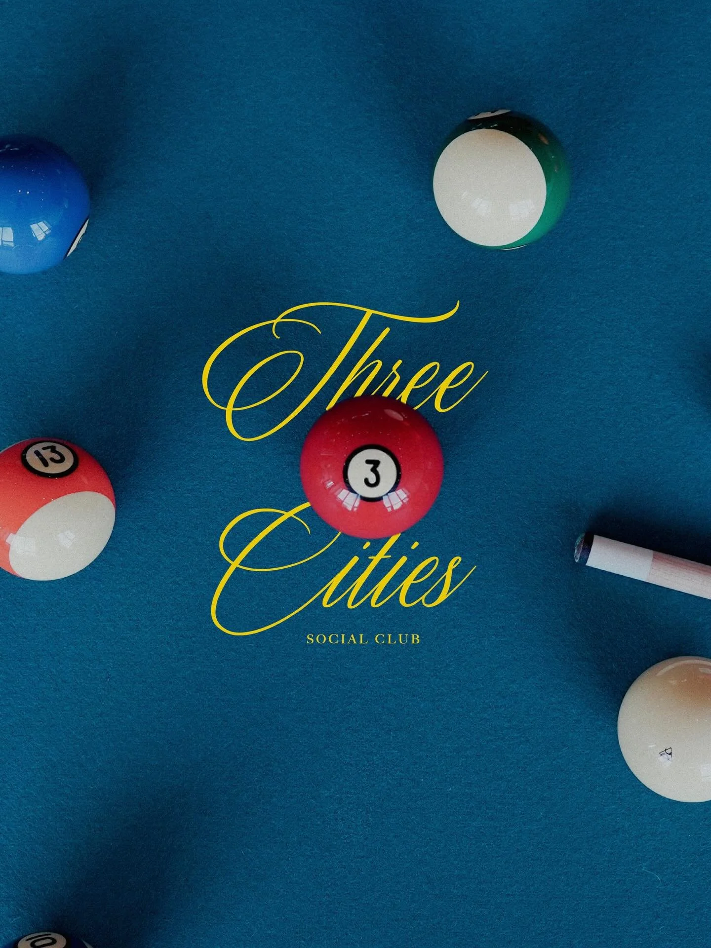 Pool club launch for @threecities.social 🎱