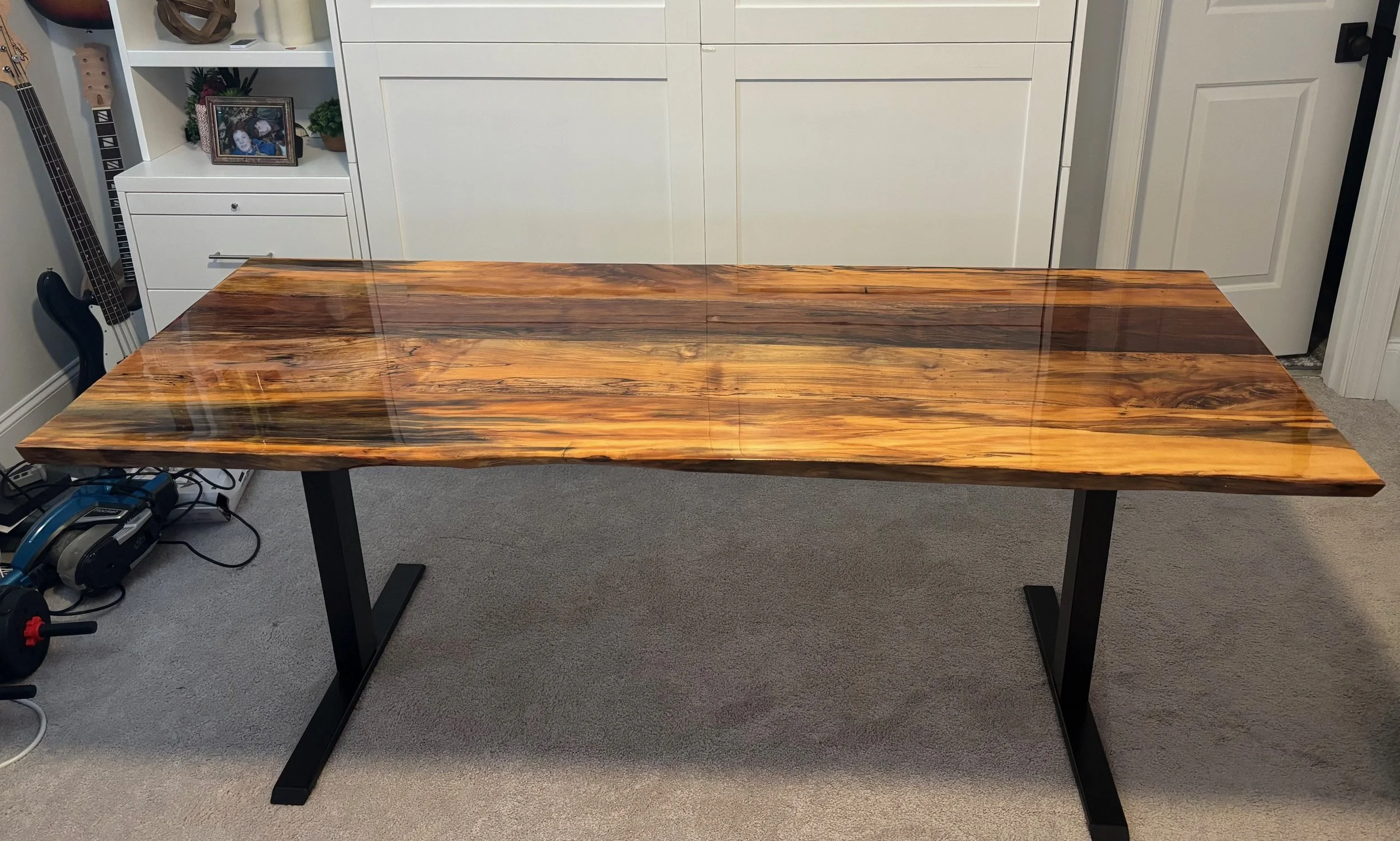 Live Edge Standing Desk