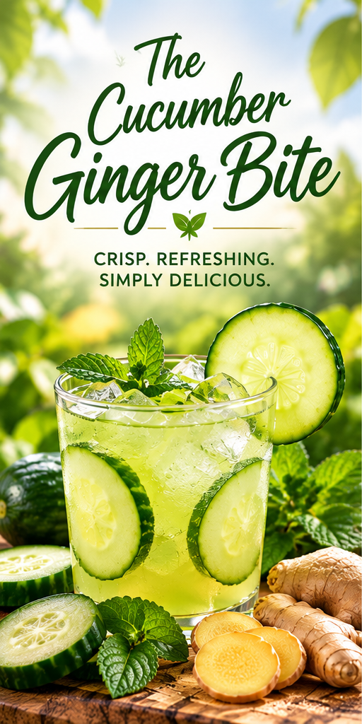The Cucumber Ginger Bite